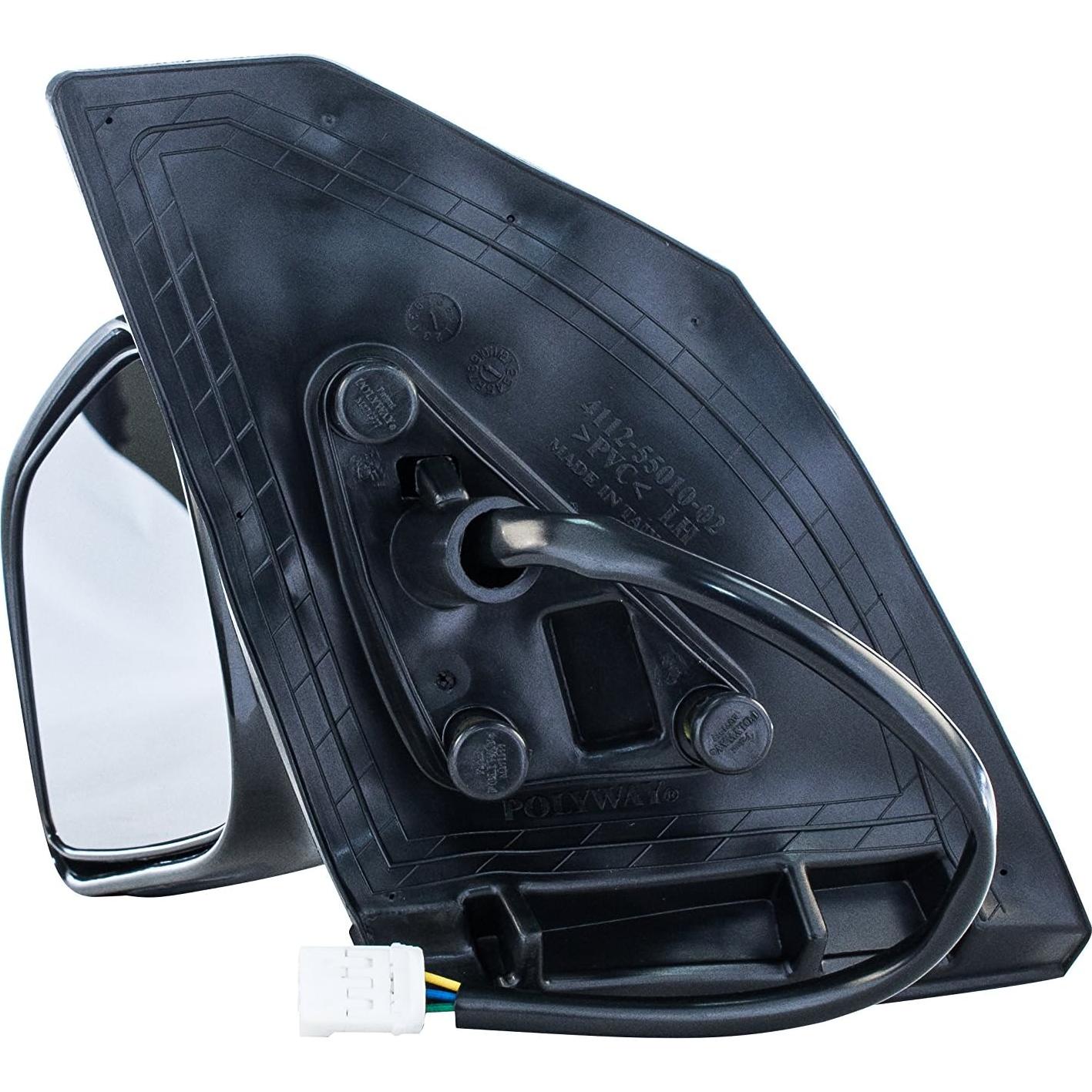 Espejo Lateral Izquierdo Toyota Corolla 2003-2008 Eléctrico Negro