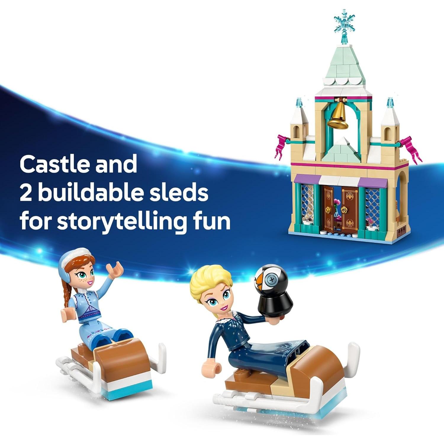 LEGO Disney Frozen Castillo Congelado Arendelle 177 Piezas