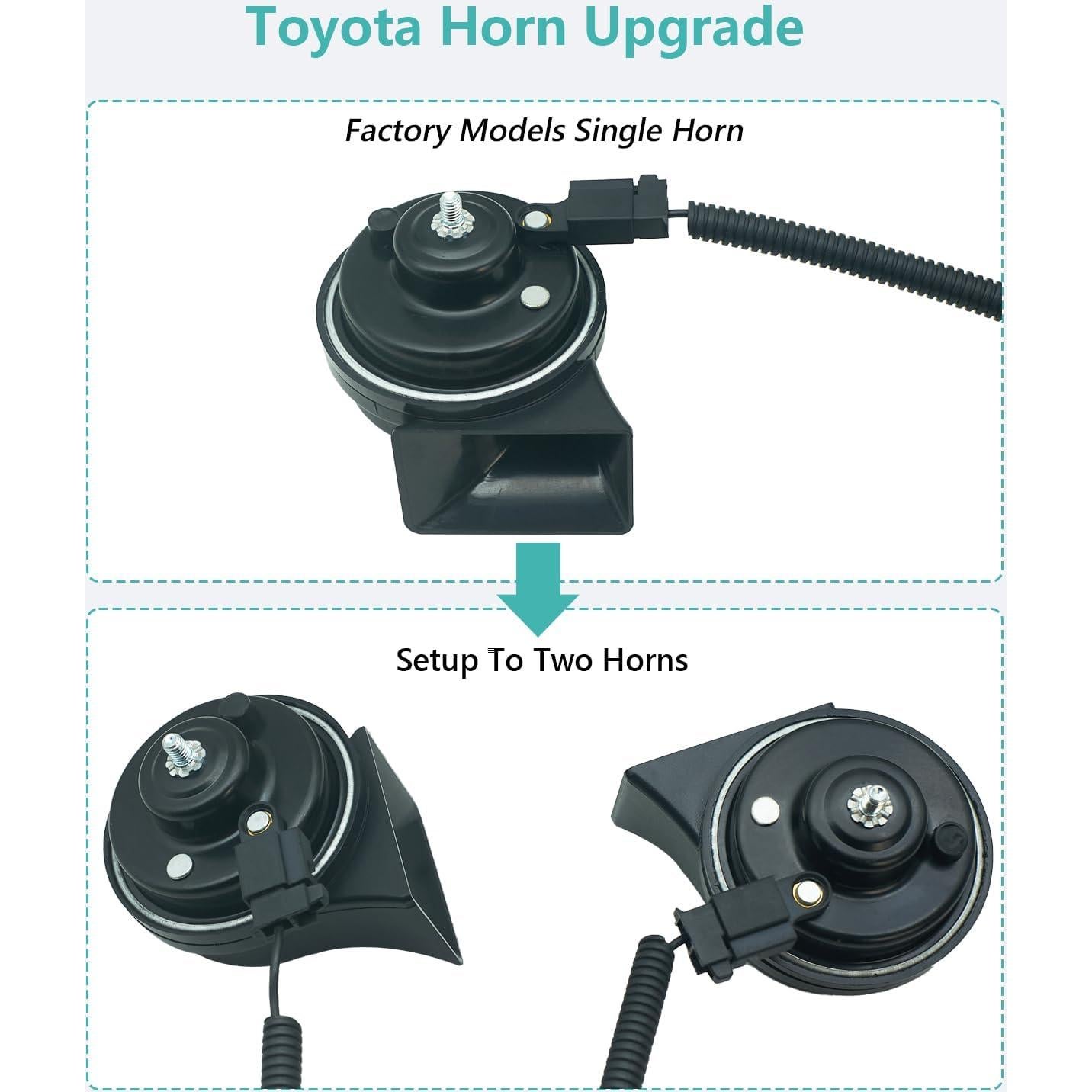 Bocina de coche NEOGET DL165-ZTO-TT para Toyota Corolla