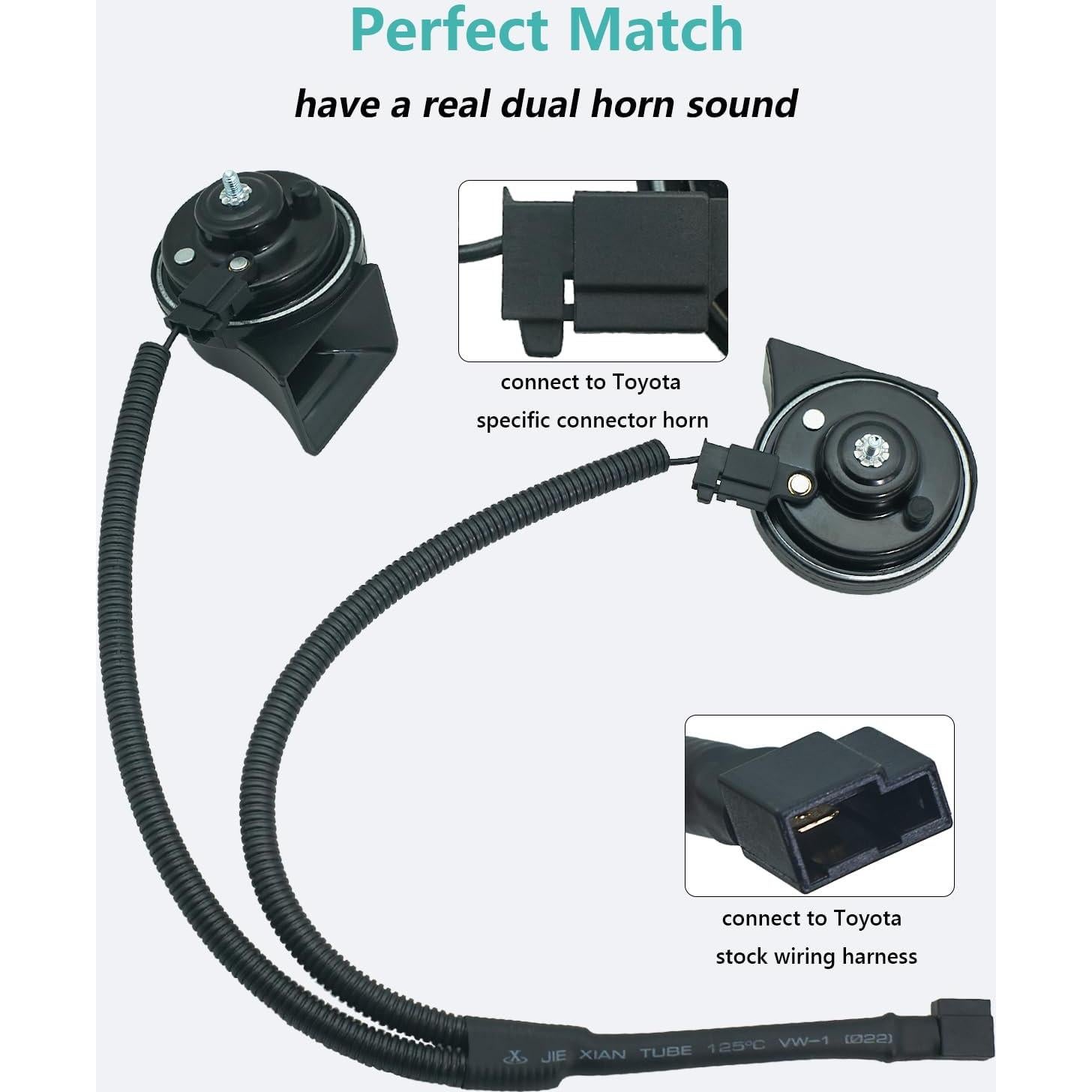 Bocina de coche NEOGET DL165-ZTO-TT para Toyota Corolla