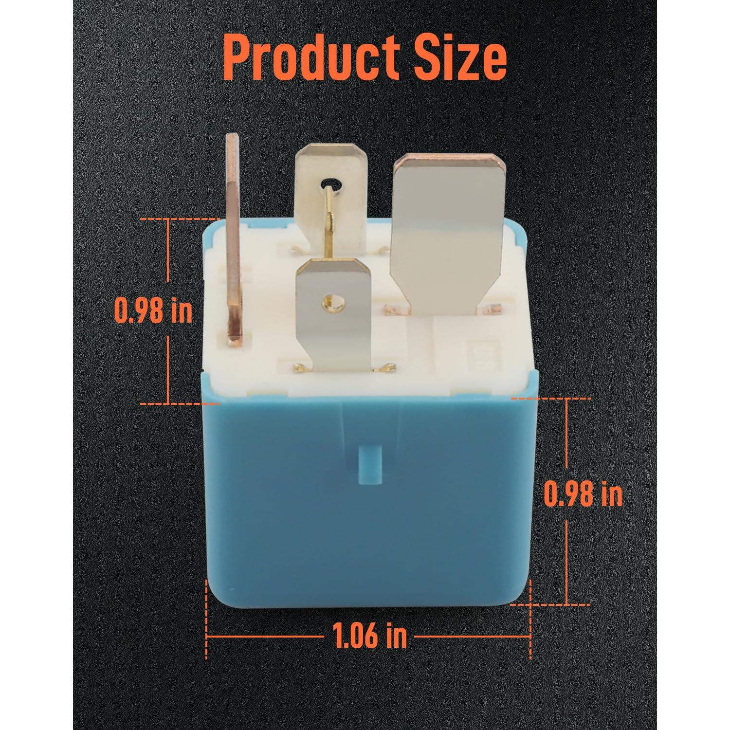 2 Relés 5 Pines 12V Quaneguzy para Toyota Avalon Corolla