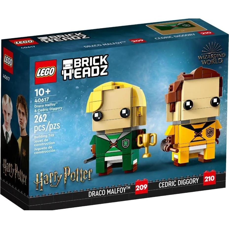 LEGO Brickheadz 40617 - Draco Malfoy y Cedric Diggory