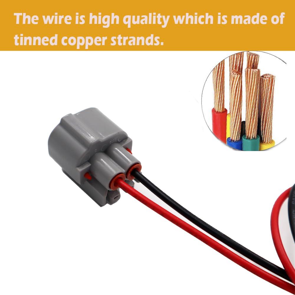 Conector de enchufe antiniebla LIZAPUS 2 pines Toyota Corolla 2002-2007