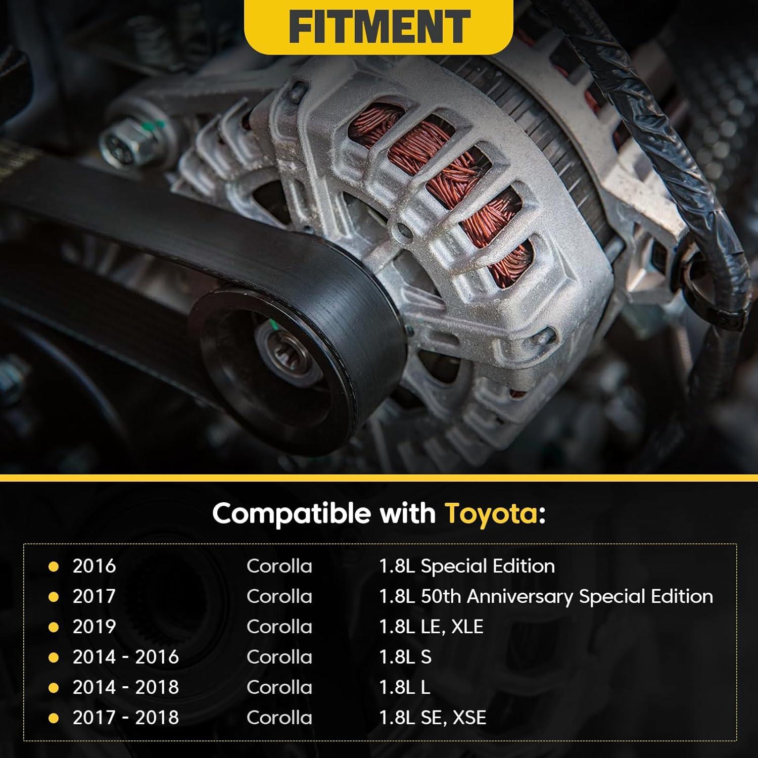 Alternador Toyota Corolla 2014-2018 1.8L 115A 12V YEHERIT