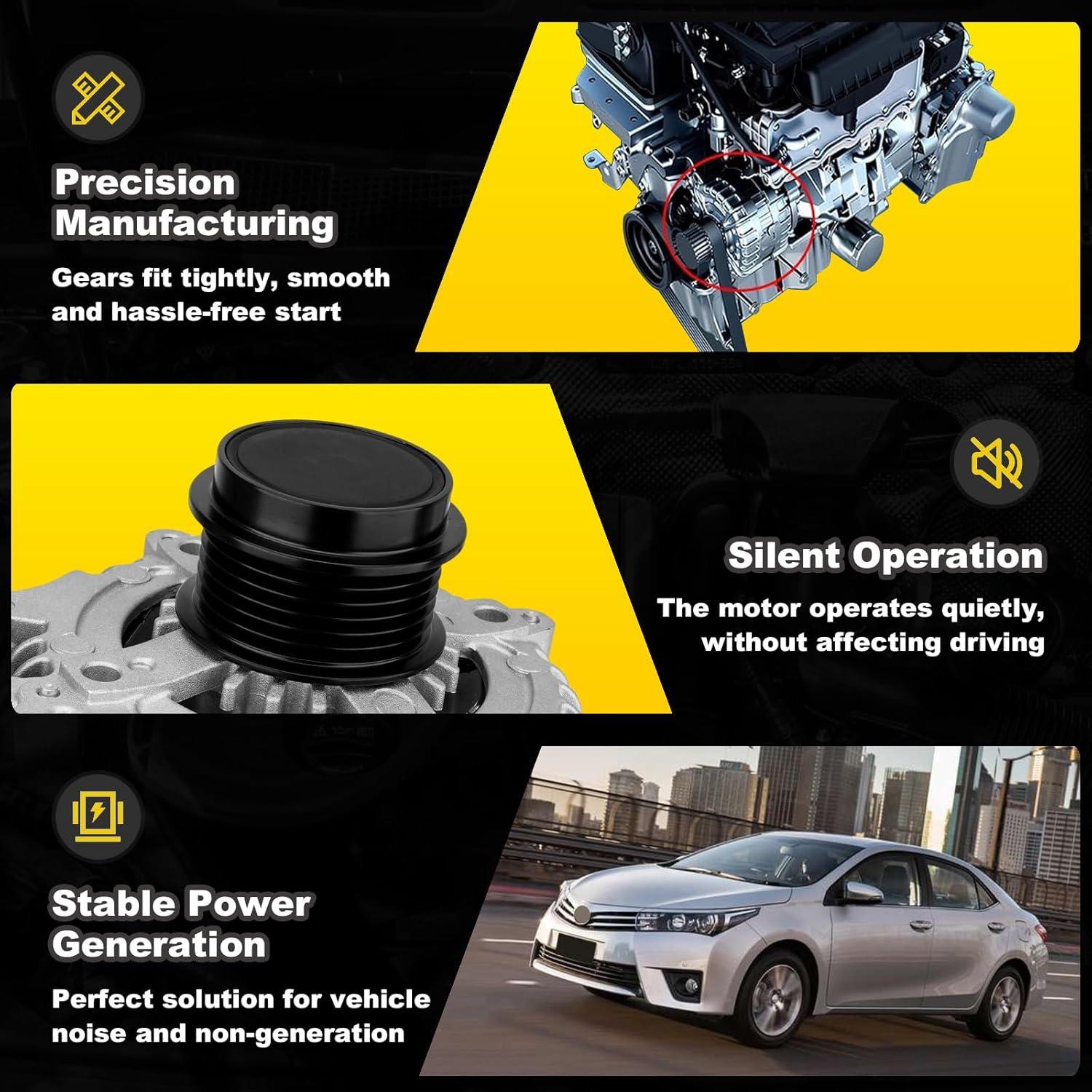 Alternador Toyota Corolla 2014-2018 1.8L 115A 12V YEHERIT