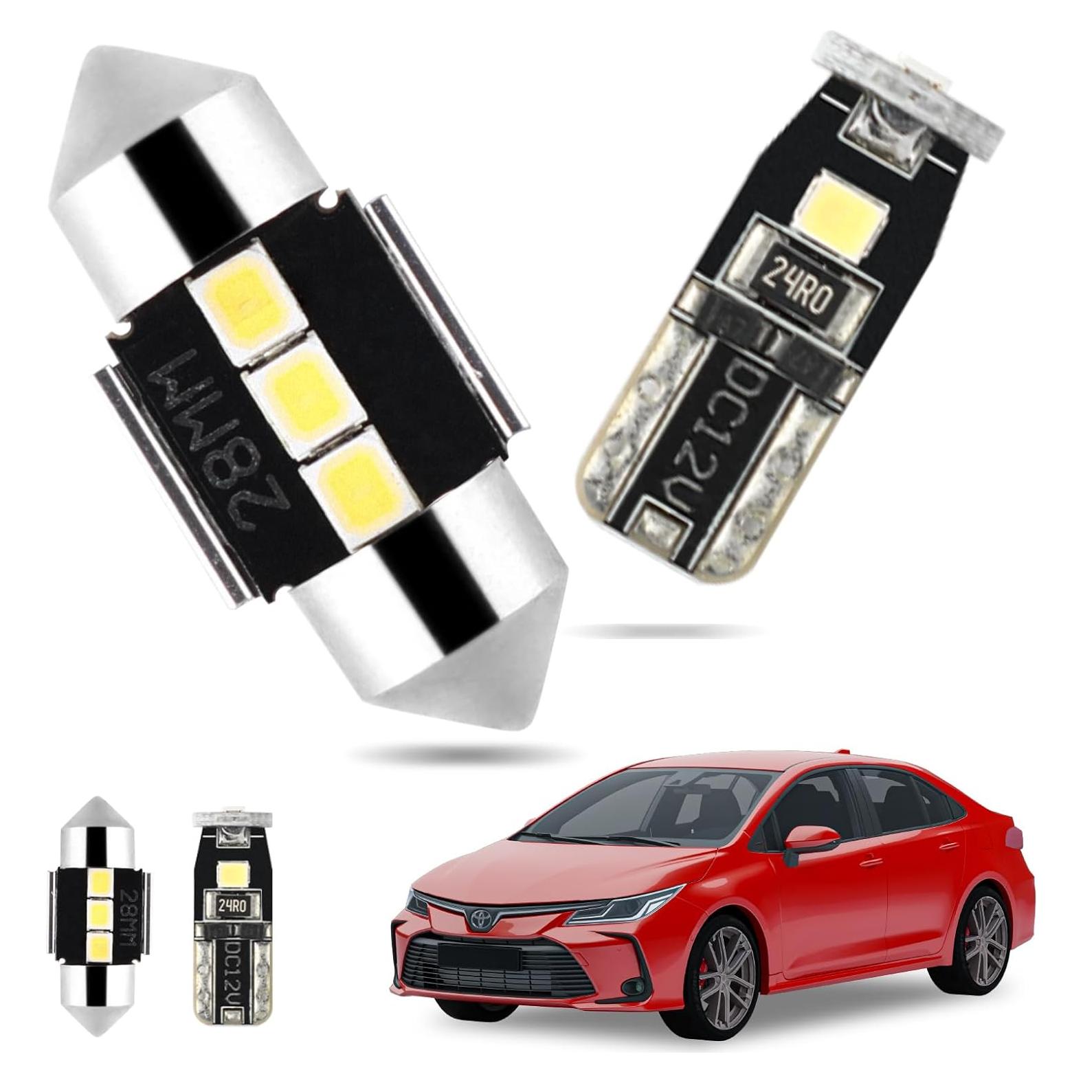 Kit de 6 Bombillas LED Interior EASY EAGLE para Toyota Corolla 2013-2022