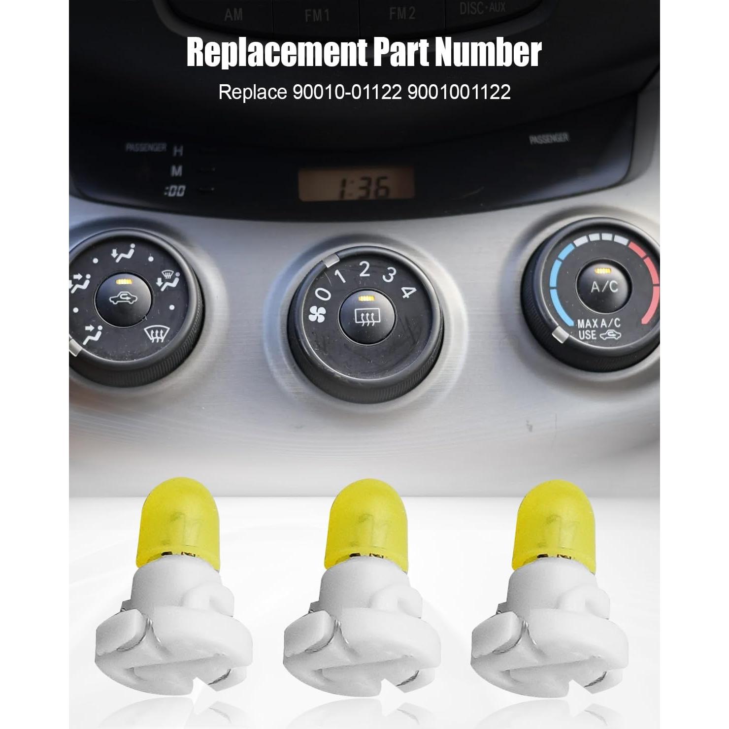 Bombilla Neo-Wedge HUQUZN para Toyota RAV4 2006-2012