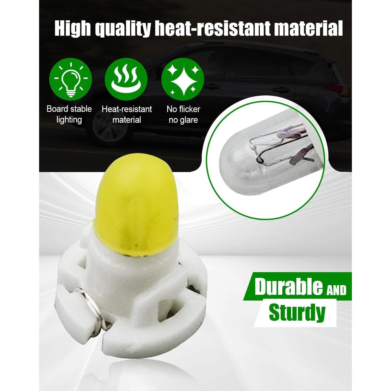 Bombilla Neo-Wedge HUQUZN para Toyota RAV4 2006-2012