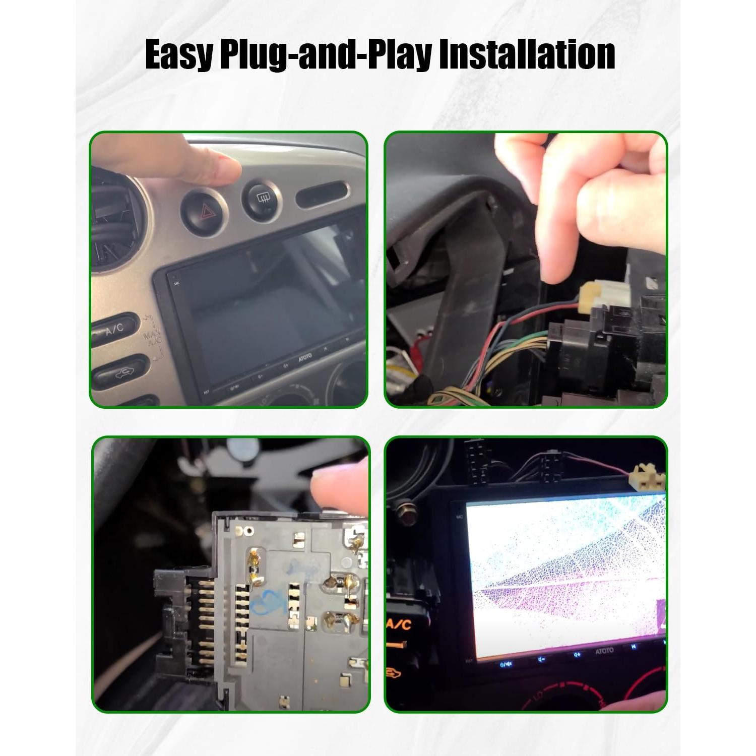 Bombilla Neo-Wedge HUQUZN para Toyota RAV4 2006-2012