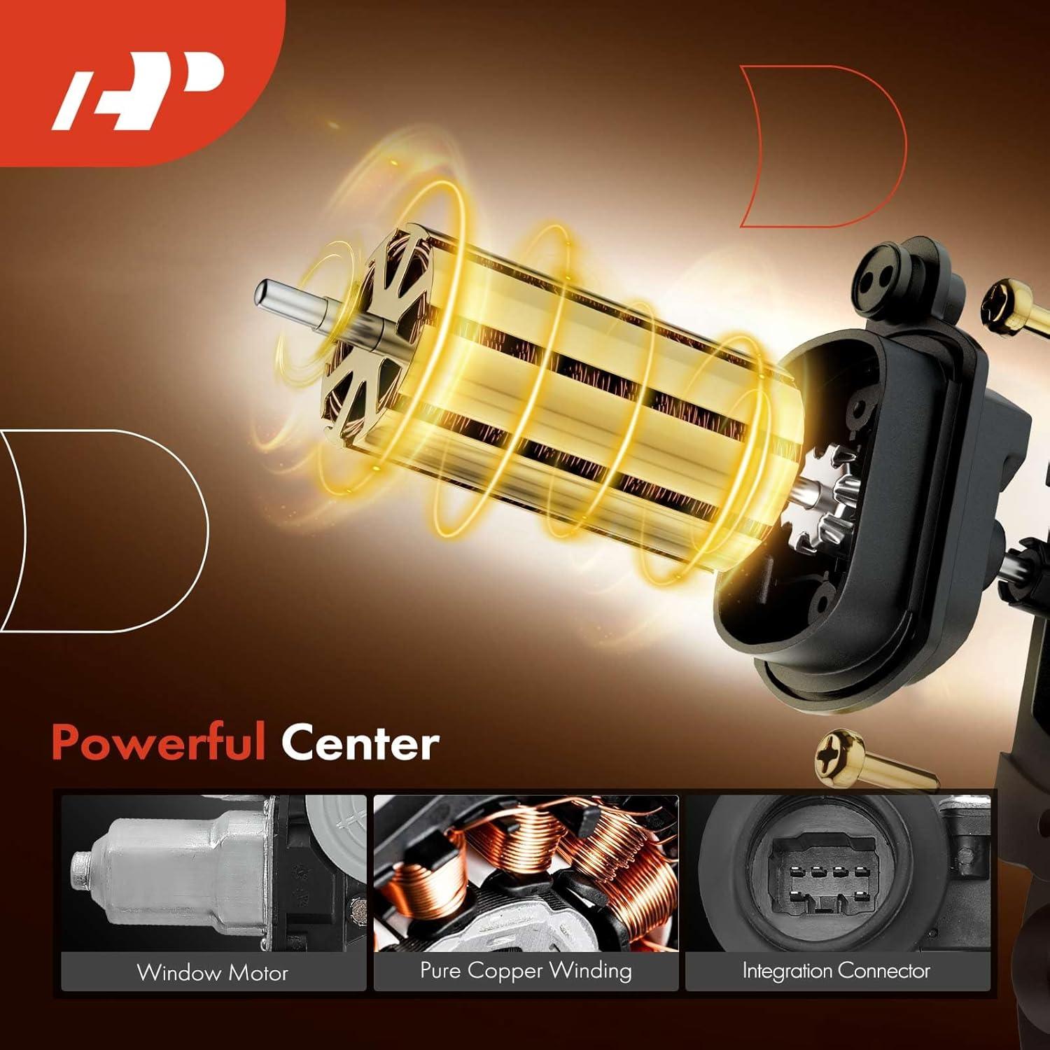 Regulador de Ventana Eléctrico A-Premium Toyota Corolla 2009-2013