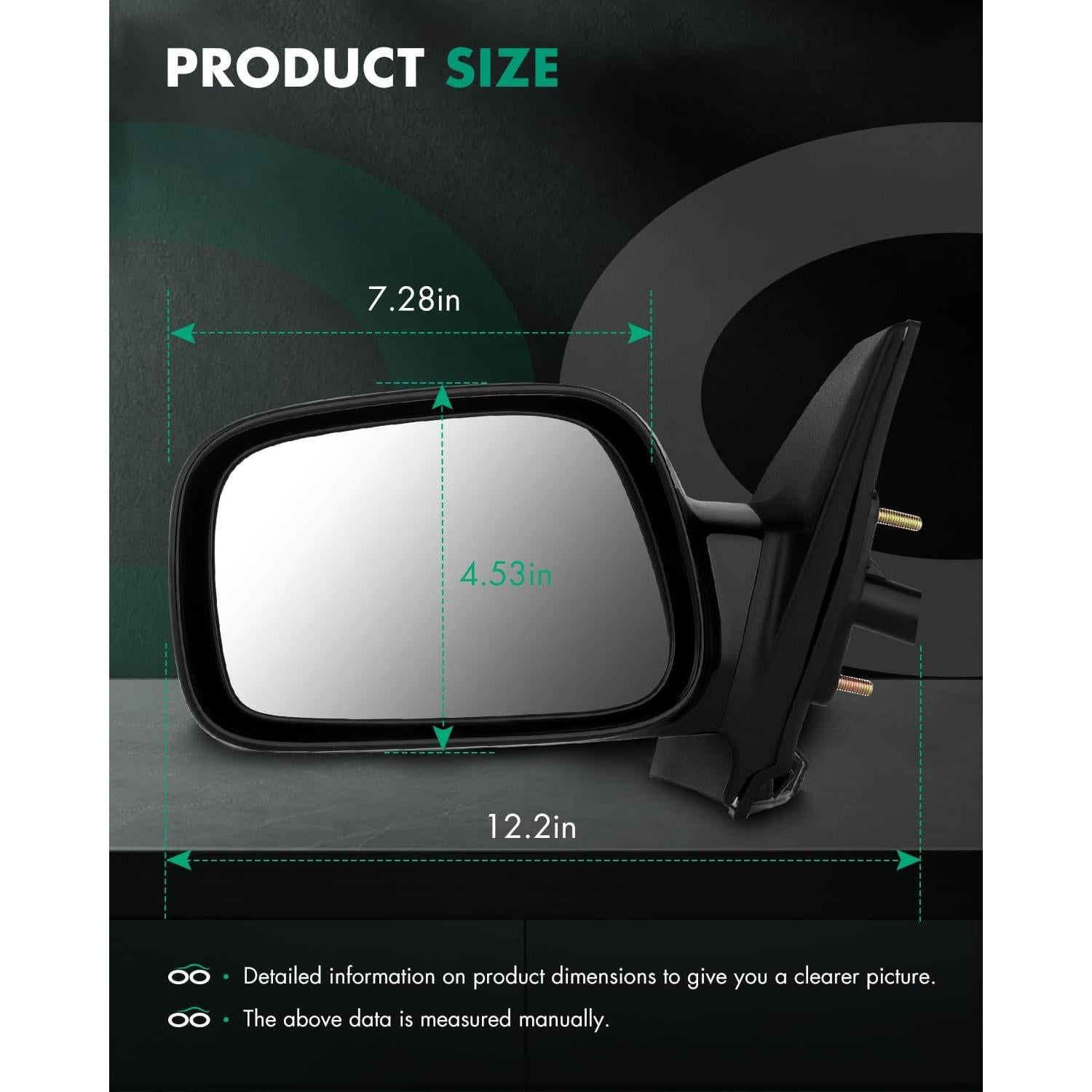 Espejo Lateral Izquierdo SCITOO Toyota Corolla 2003-2008