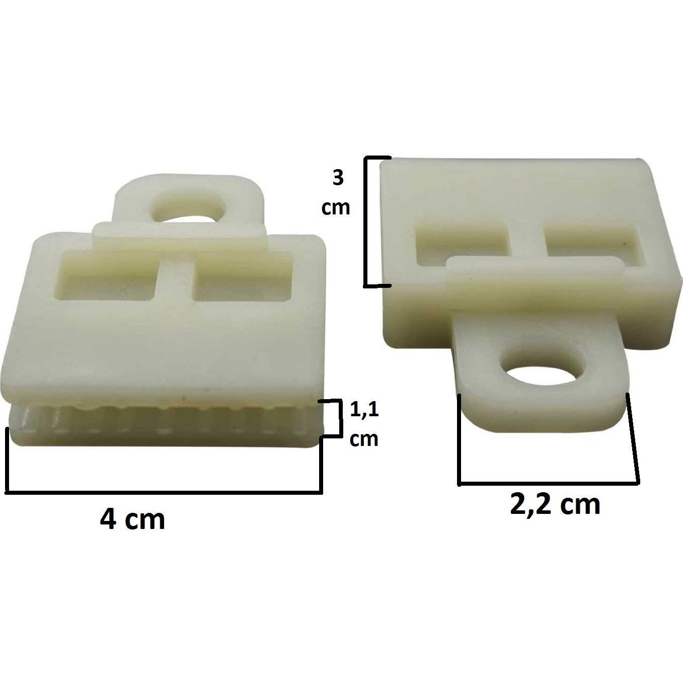 Clips de Canal de Vidrio Bross para Toyota Corolla y más - 2 Piezas