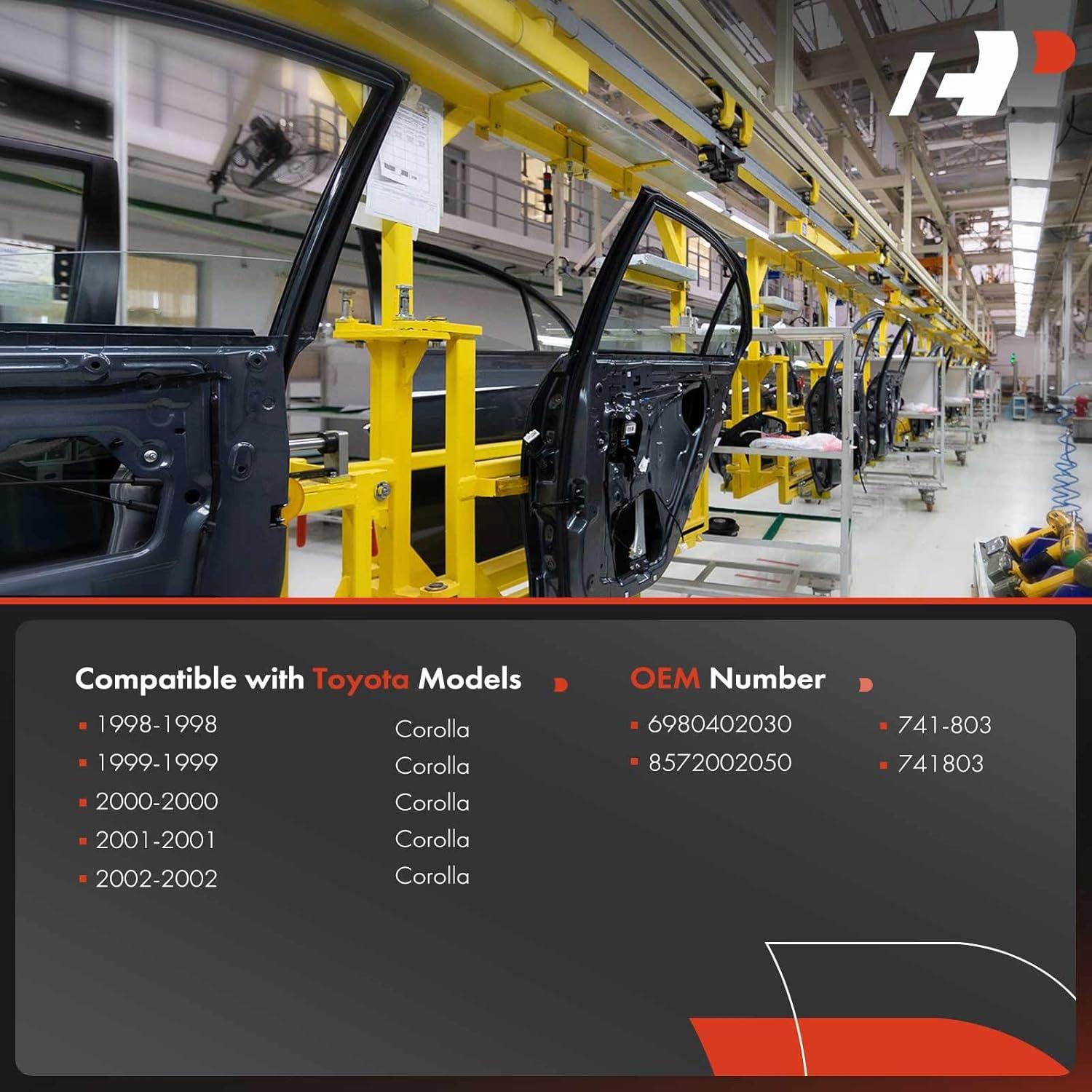 Regulador de Ventana Eléctrico A-Premium Toyota Corolla 98-02