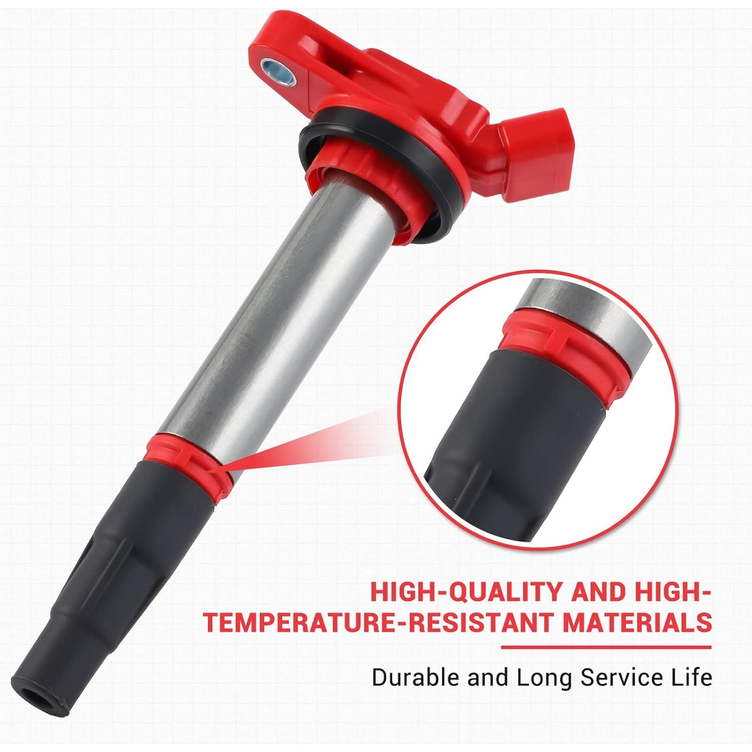 Paquete 4 Bobinas Encendido Pindex UF596 + Bujías Iridio