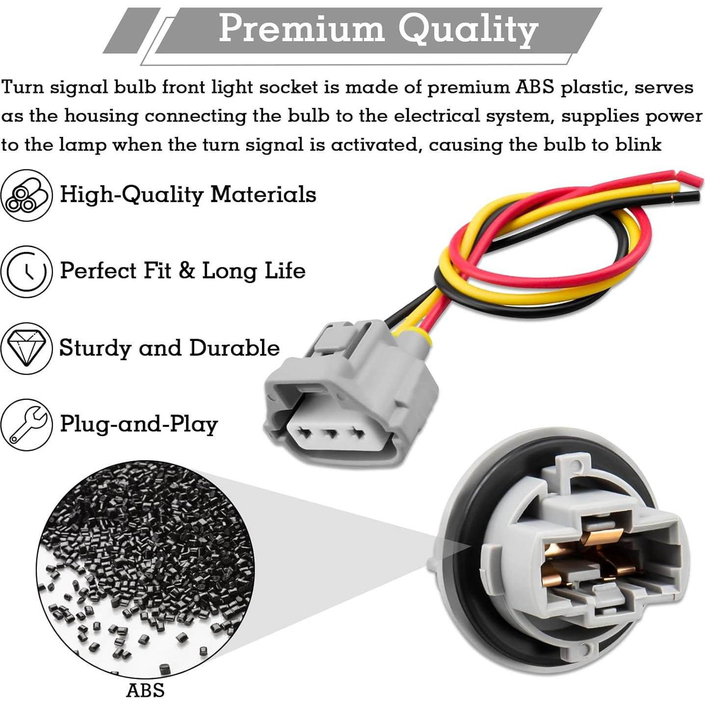 Conector de Luz de Giro Frontal 90075-60060 Toyota