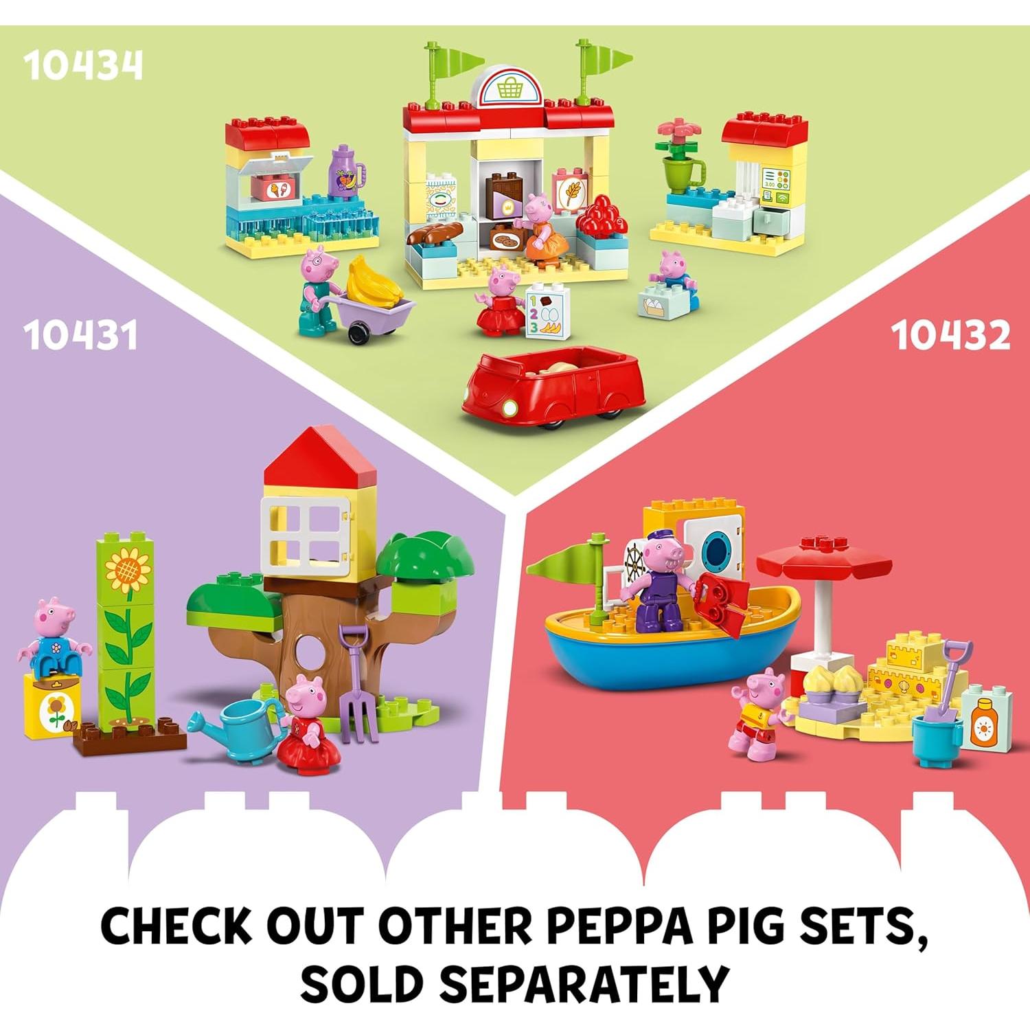 LEGO DUPLO Casa de Cumpleaños Peppa Pig 59 Piezas