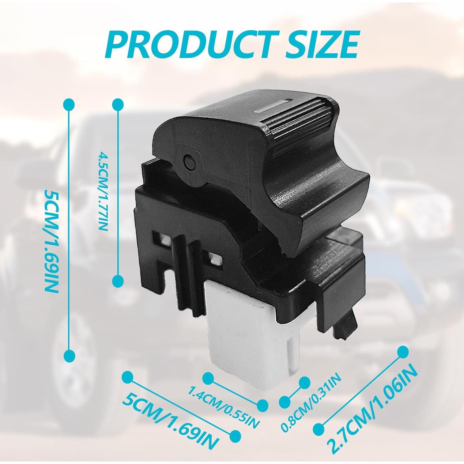 Interruptor de Ventana Eléctrica Icyhaws 84810-12080 Compatible Toyota