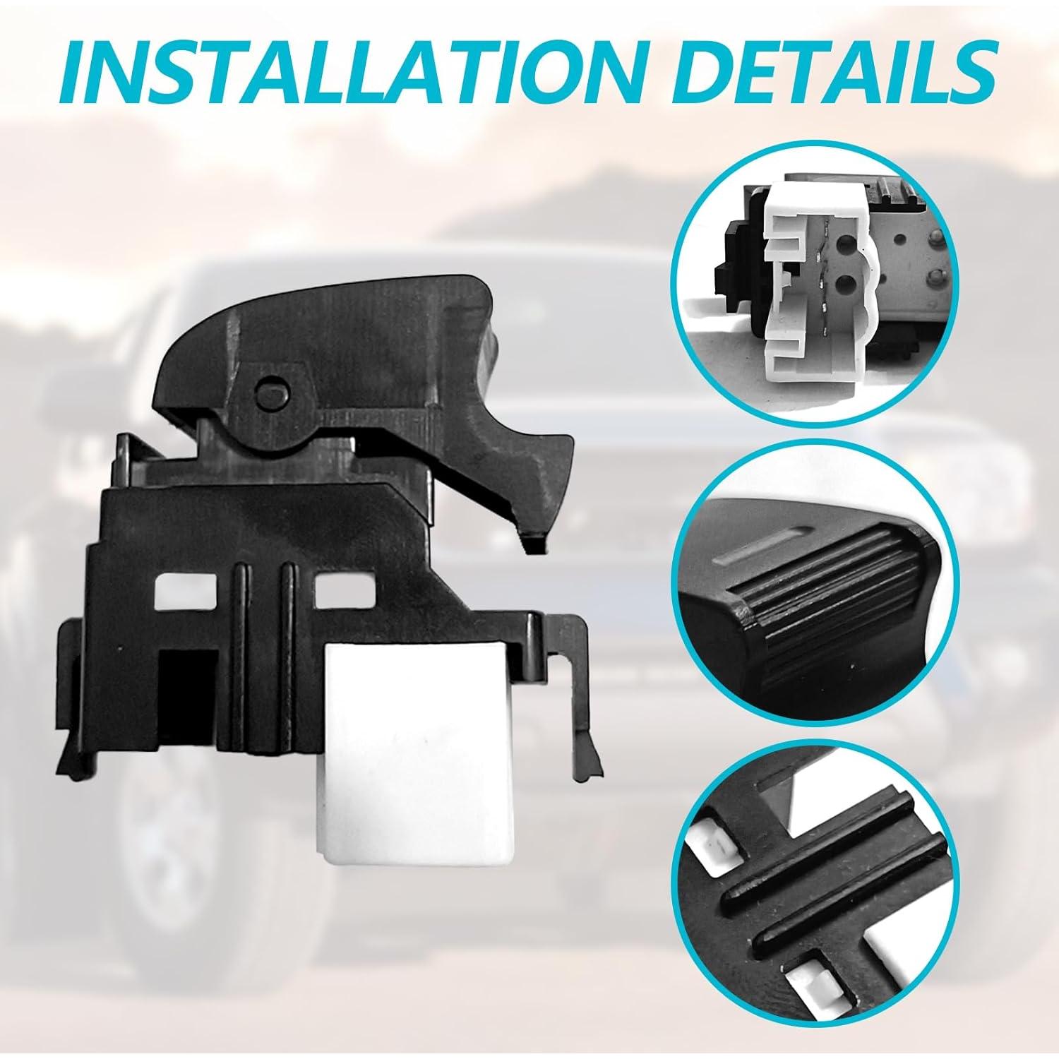 Interruptor de Ventana Eléctrica Icyhaws 84810-12080 Compatible Toyota