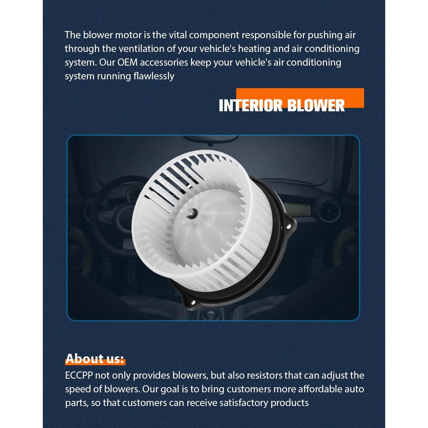 Motor de Soplador de Calefacción ECCPP para Toyota Corolla/Matrix