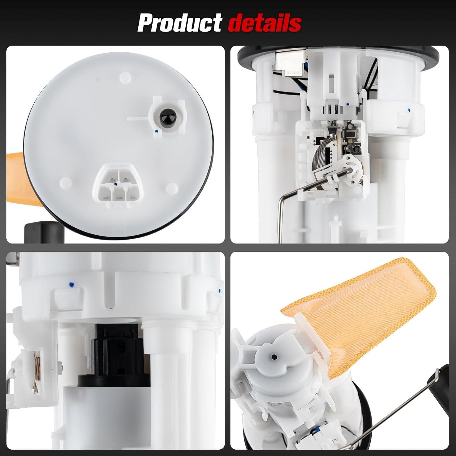 Bomba de Combustible Eléctrica JuFenix para Chevy Prizm y Toyota Corolla 1.8L