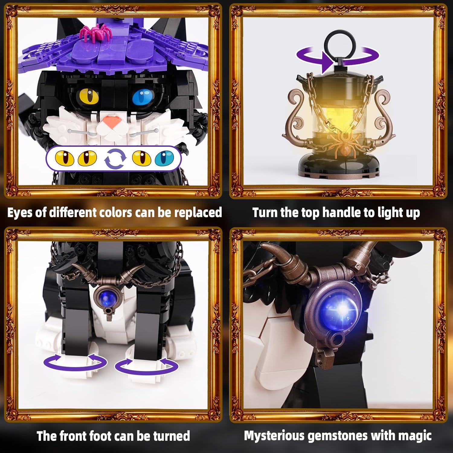 Set de Construcción Gato Mágico 1128 Piezas SHANTOU