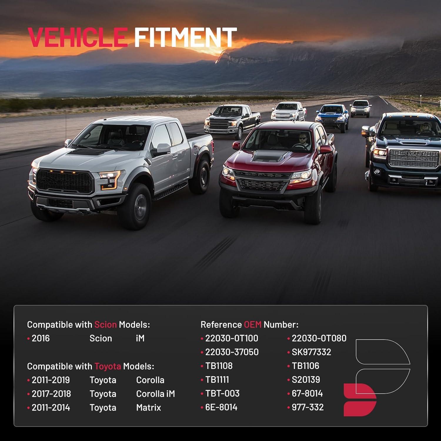 Cuerpo del Acelerador BDFHYK para Toyota Corolla 2011-2019