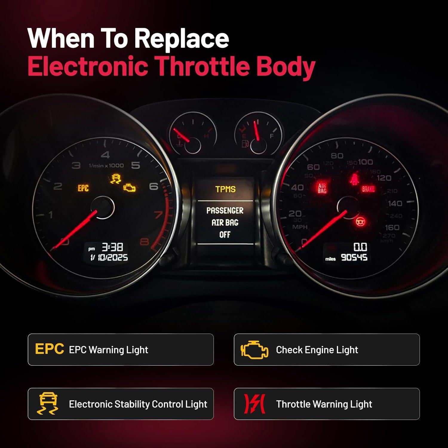 Cuerpo del Acelerador BDFHYK para Toyota Corolla 2011-2019