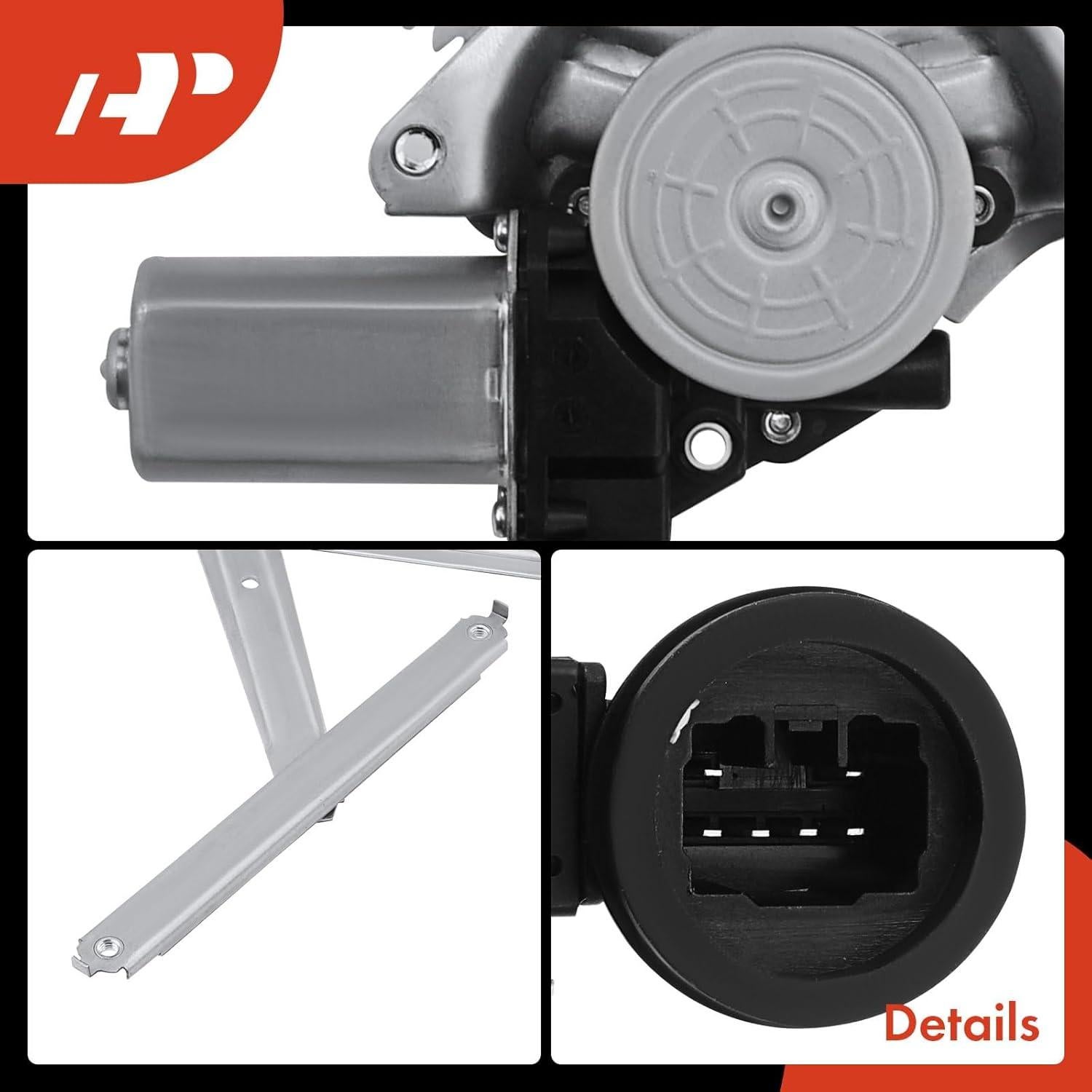 Regulador de Ventana Eléctrico A-Premium Toyota Corolla 2014-2019