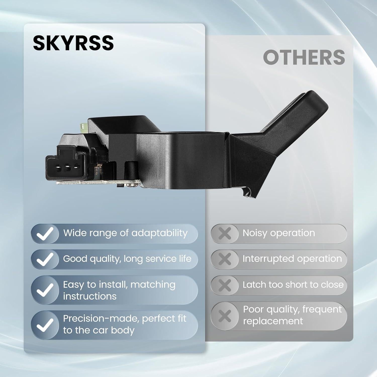 Actuador de Pestillo de Puerta SYKRSS para Toyota Corolla 2014-2019