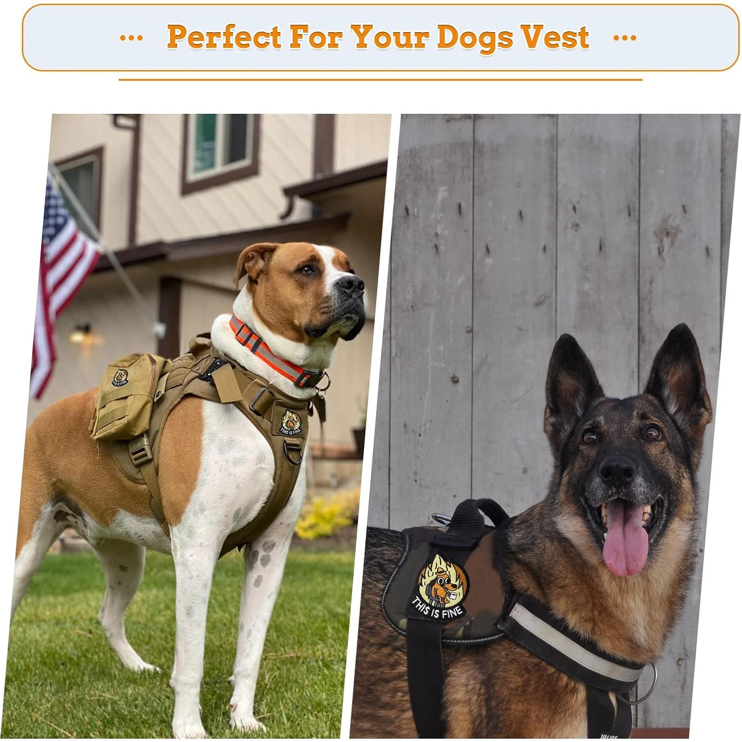 Parche Bordado Militar XMJY Este es Fino 7.62x6.1cm