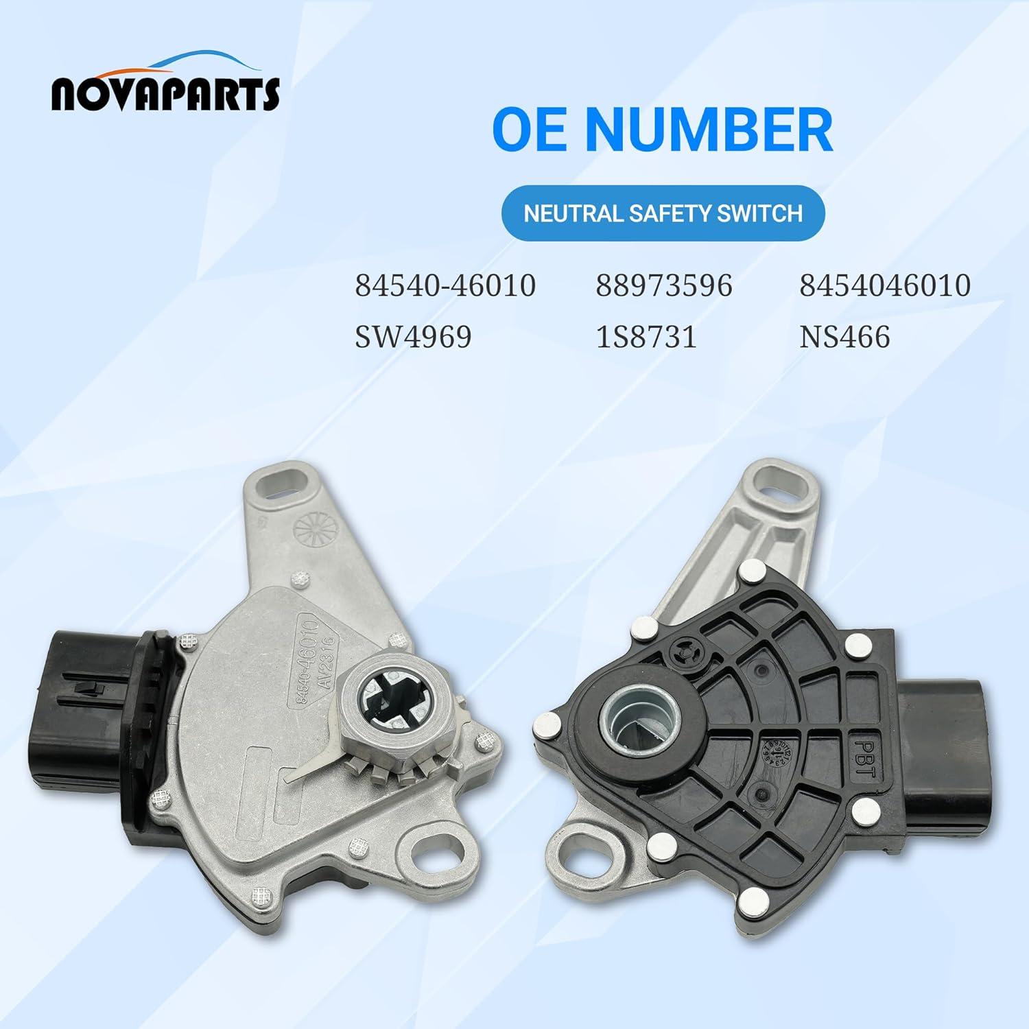 Interruptor de Seguridad Neutral NOVAPARTS para Toyota y Scion