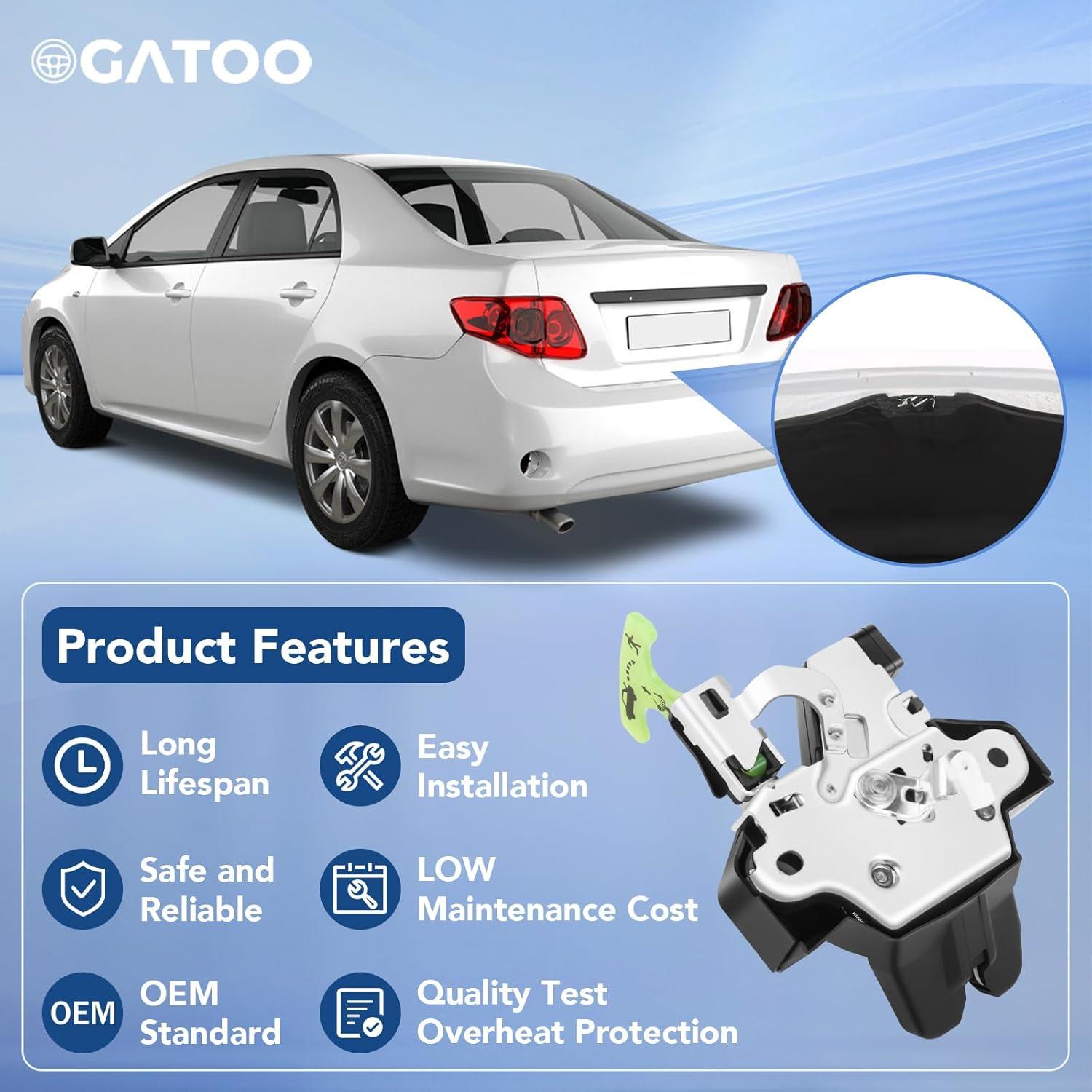 Cerradura de Maletero OGATOO para Toyota Corolla 2009-2013