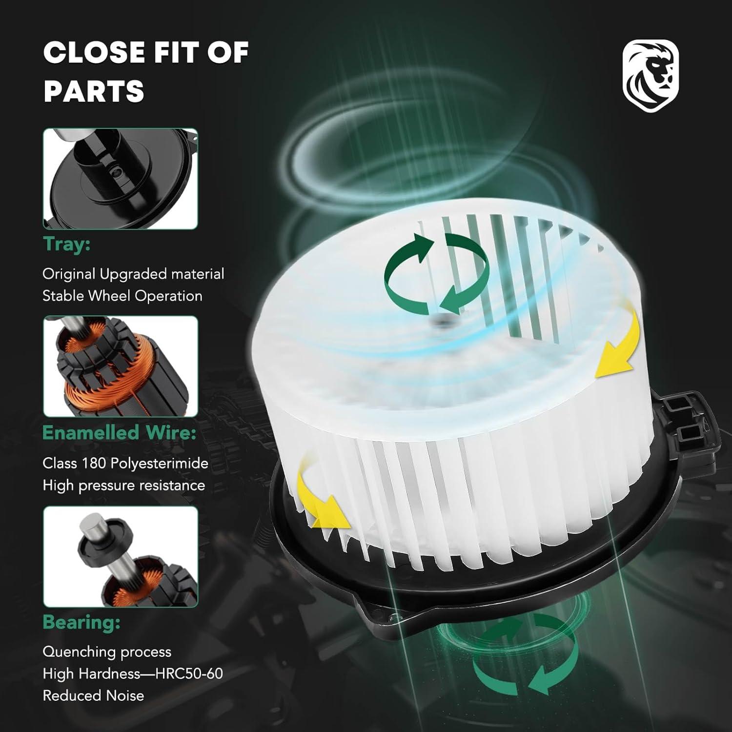 Motor de Soplador de Calefacción YHTAUTO para Toyota