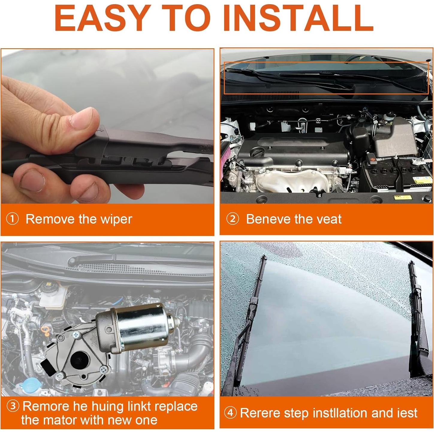 Motor Limpiaparabrisas Delantero Toyota 8250A178 1 Pieza