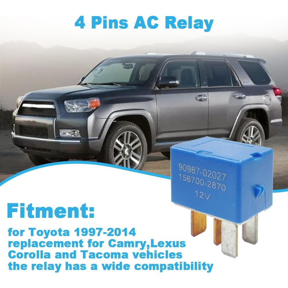 Relé de A/C 4 Pines Toyota Lexus Camry Corolla 1997-2014