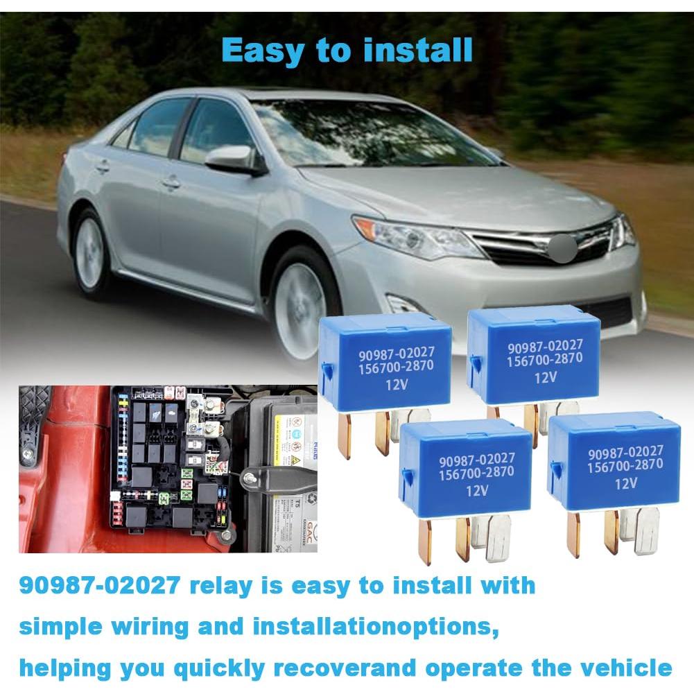 Relé de A/C 4 Pines Toyota Lexus Camry Corolla 1997-2014