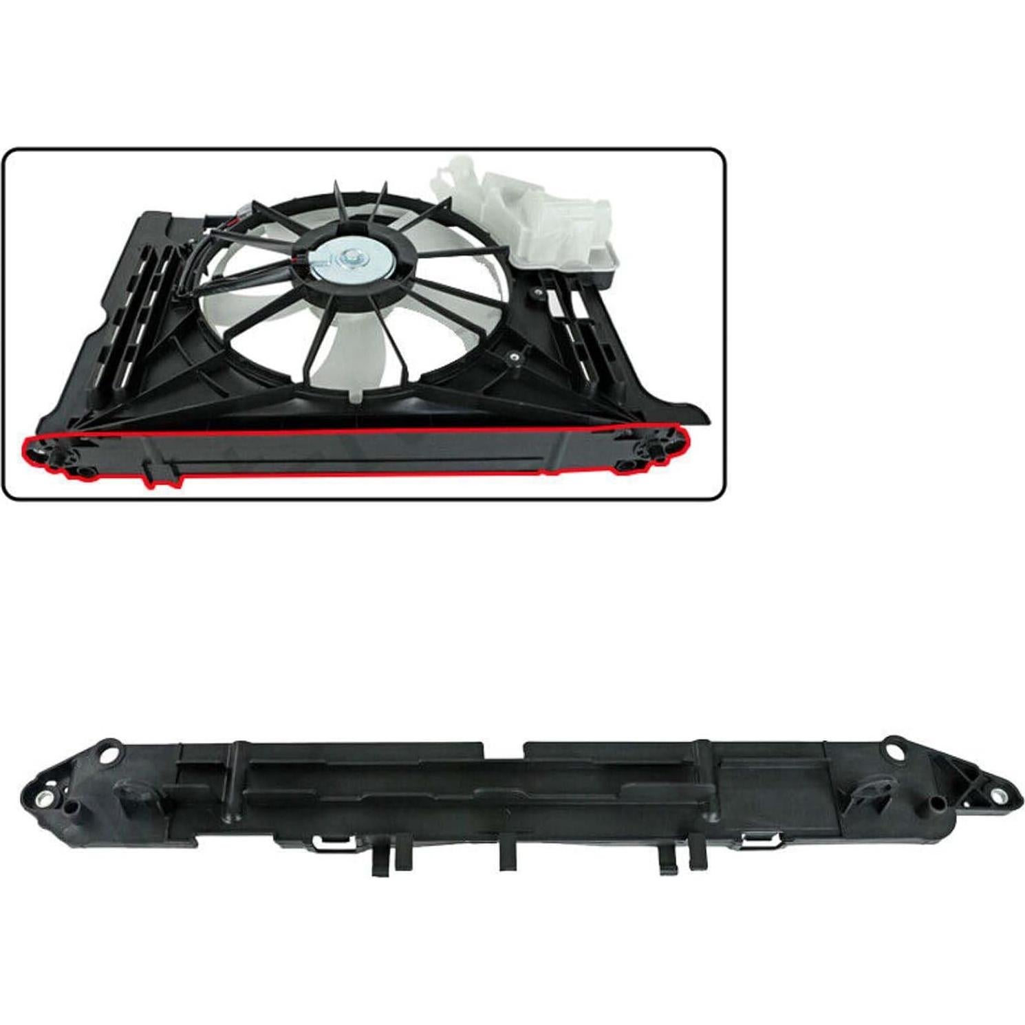 Soporte Ventilador YLT AUTO para Toyota Corolla 2014-2019