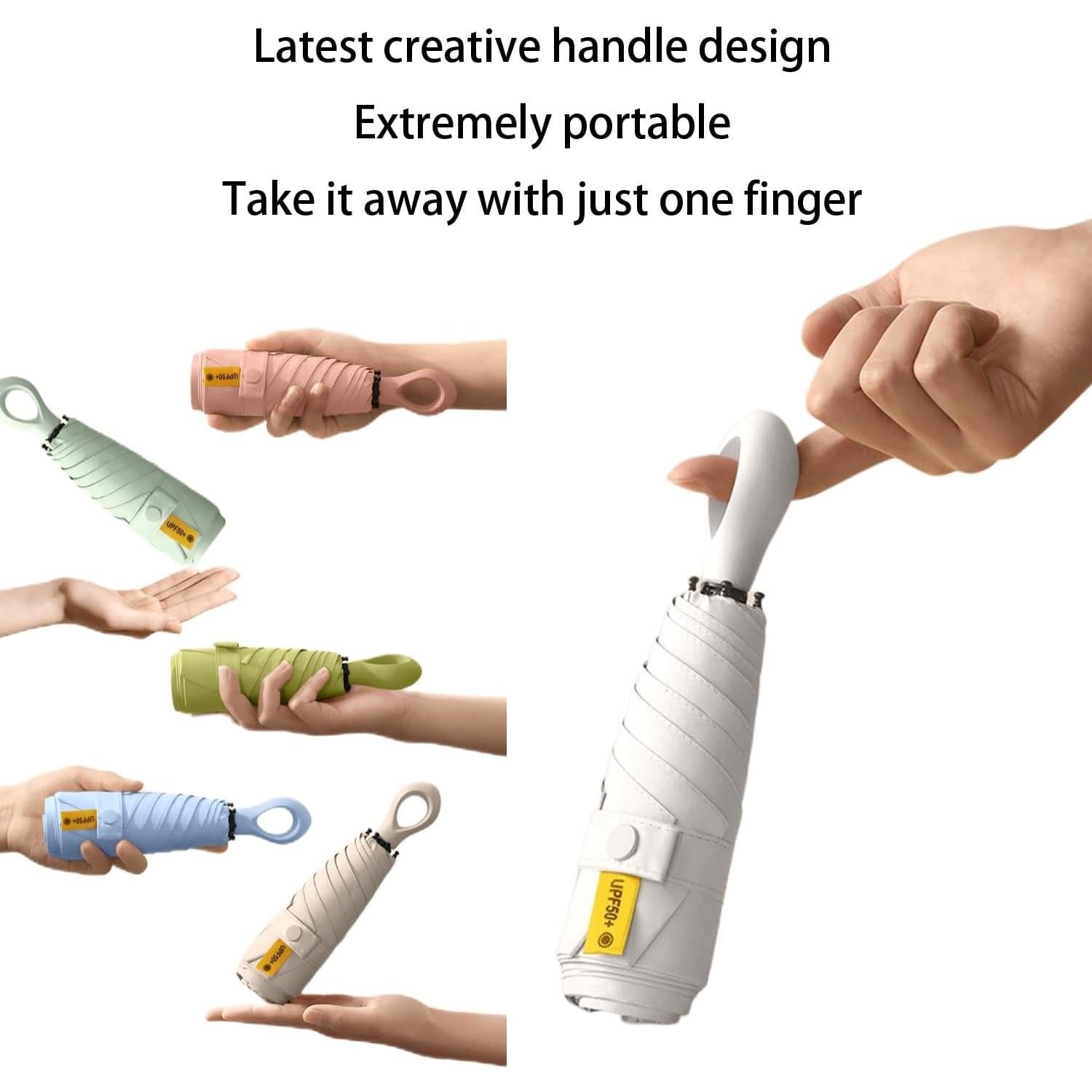 Mini Paraguas Bifrost de Erised Plegable UV 99.9% Protección