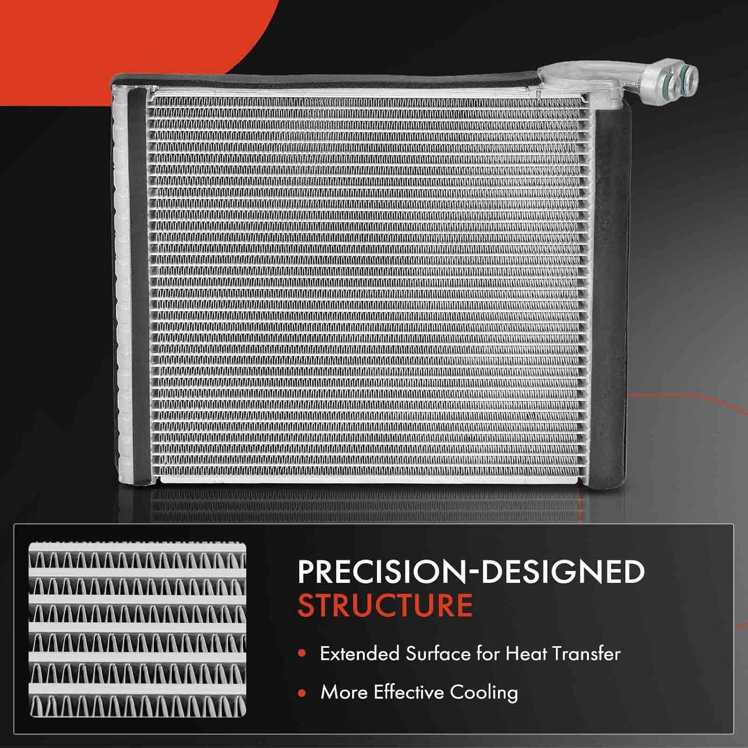 Núcleo de Evaporador A/C A-Premium para Toyota y Lexus