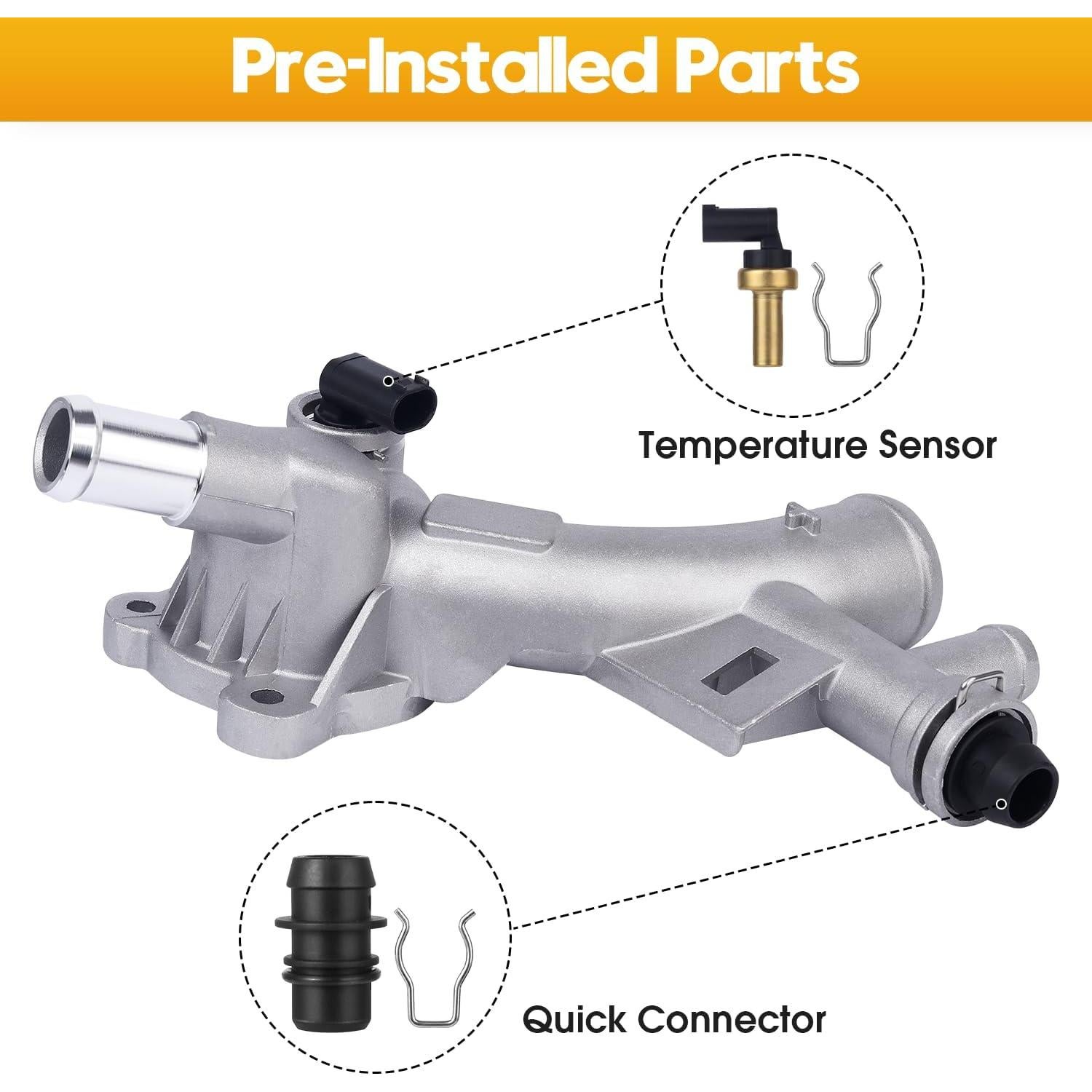 Salida de Agua Refrigerante Ozikutech para Chevy y Buick