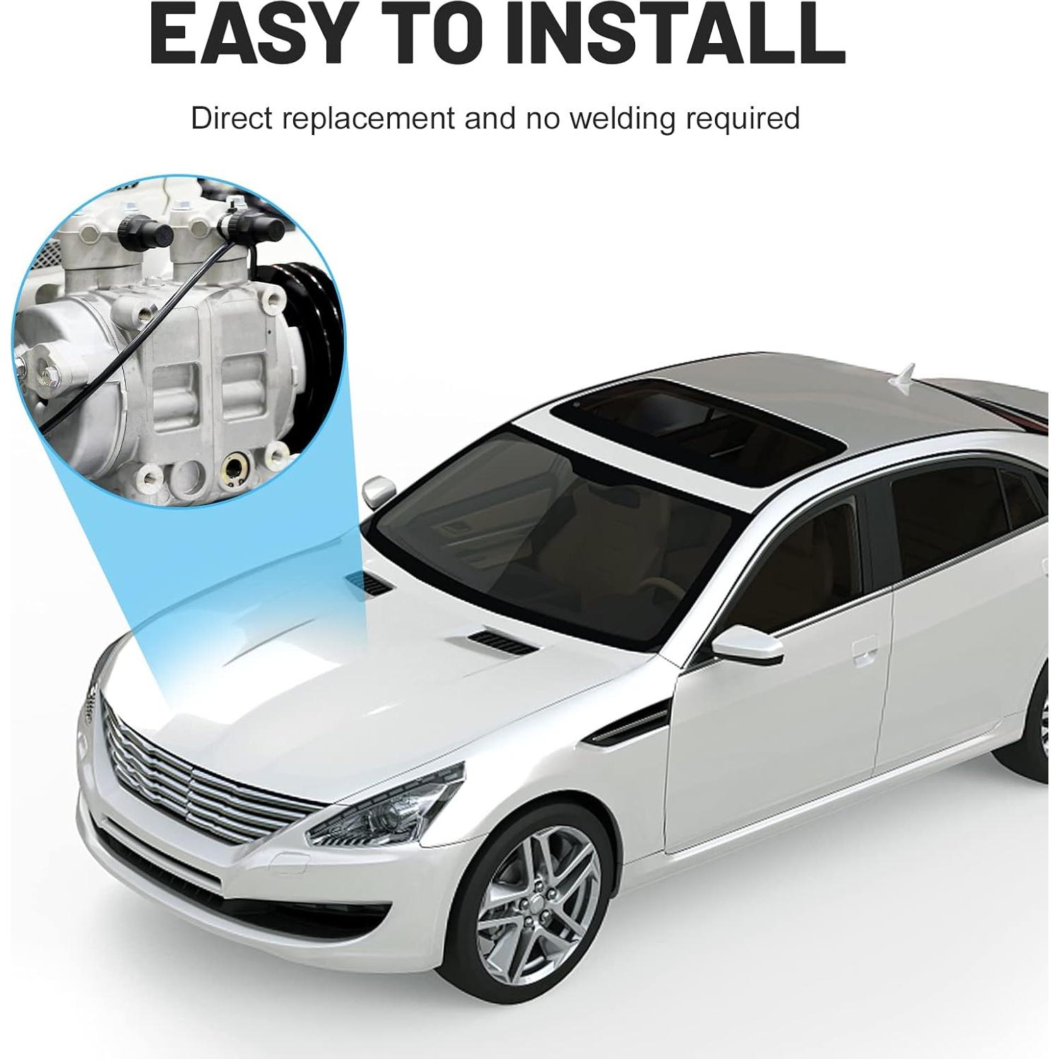 Compresor de Aire Acondicionado ILONPA 1.8L Scion/Toyota