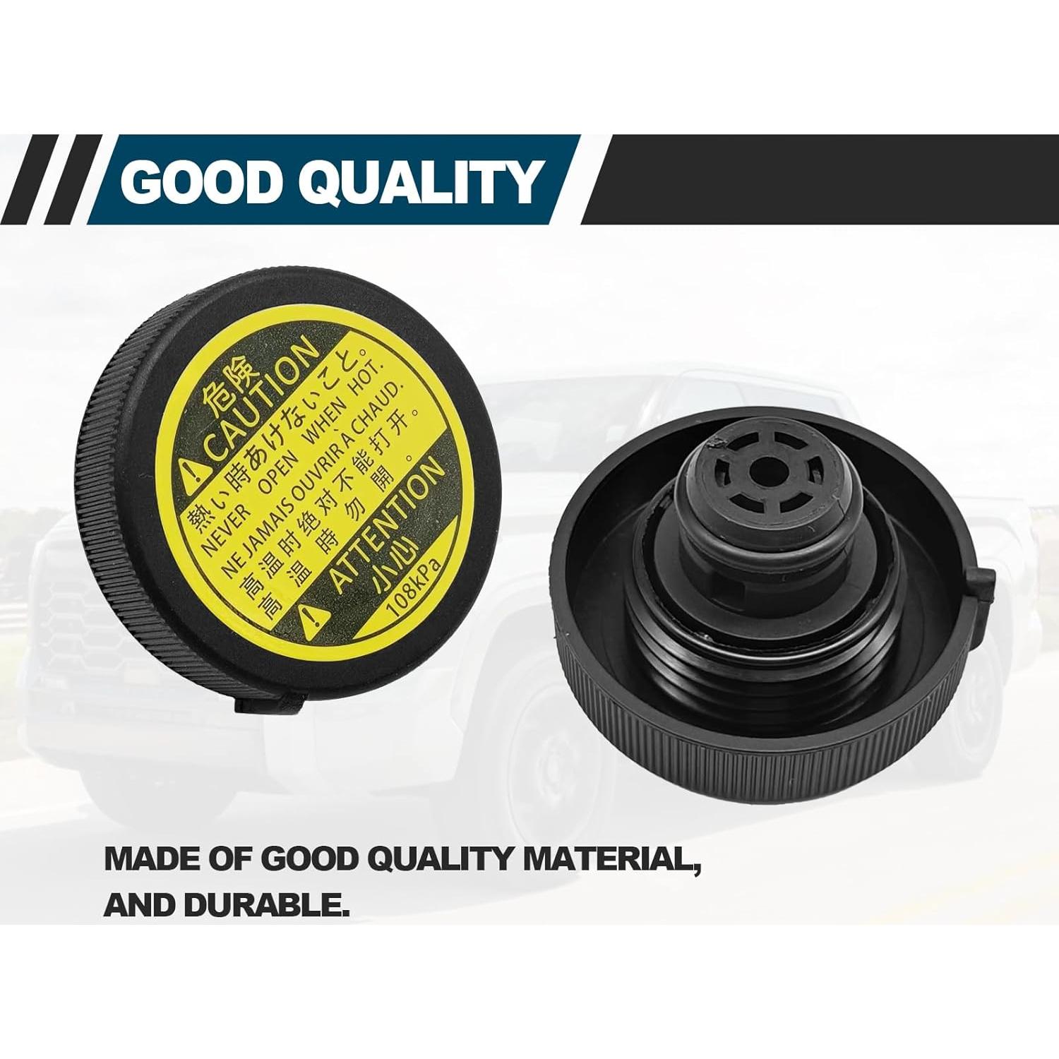 Tapa de tanque de refrigerante Icyhaws 16401-53010 compatible Toyota