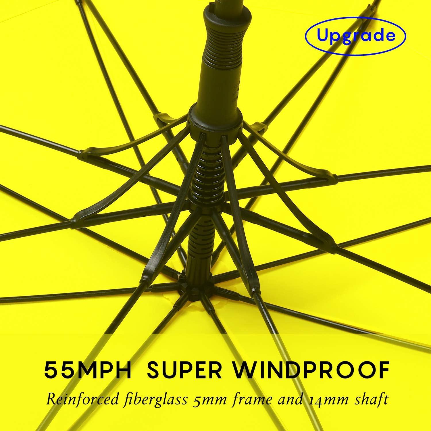 Paraguas de Golf RUMBRELLA 139,7 cm UV Doble Dosel Automático