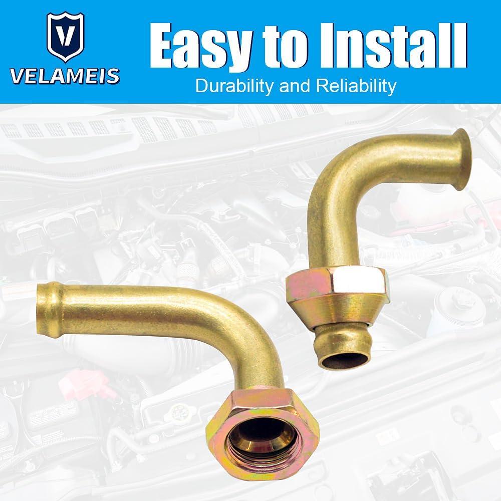 Conector de tubo de aceite V VELAMEIS para Toyota Corolla 1998-2002