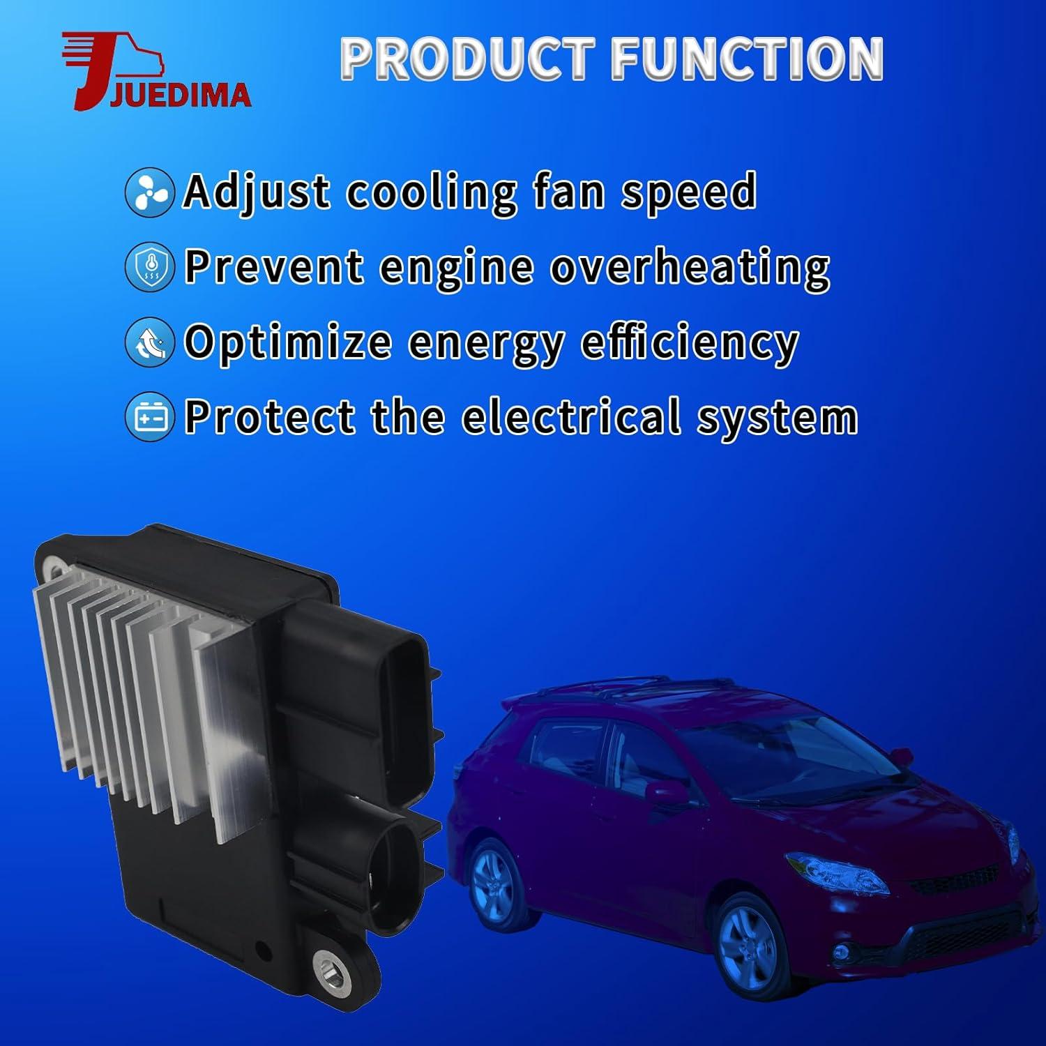 Módulo de Control Ventilador Refrigeración JUEDIMA Corolla 2009-2013