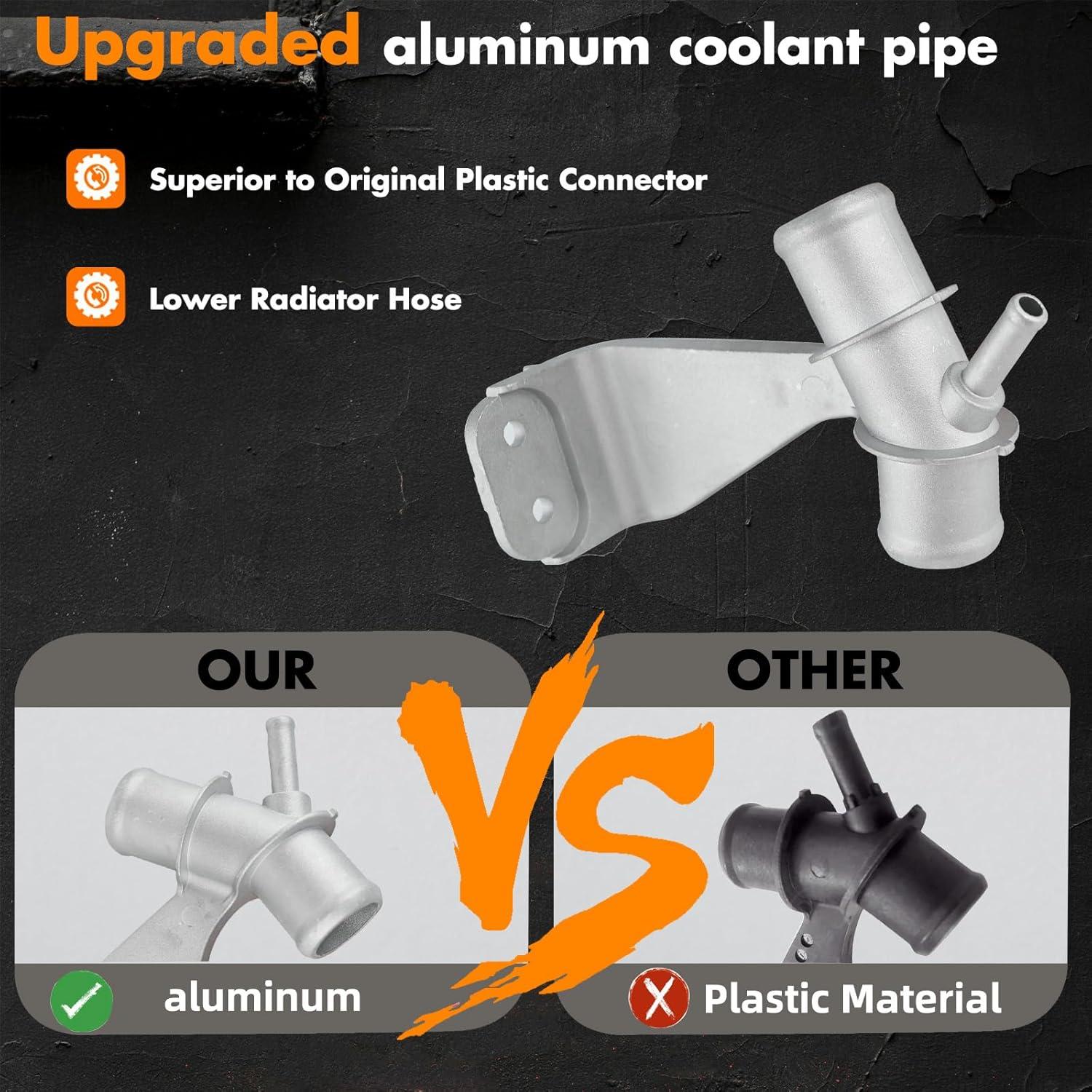 Tubería de refrigerante MEMOEO para Toyota Corolla 1.8L