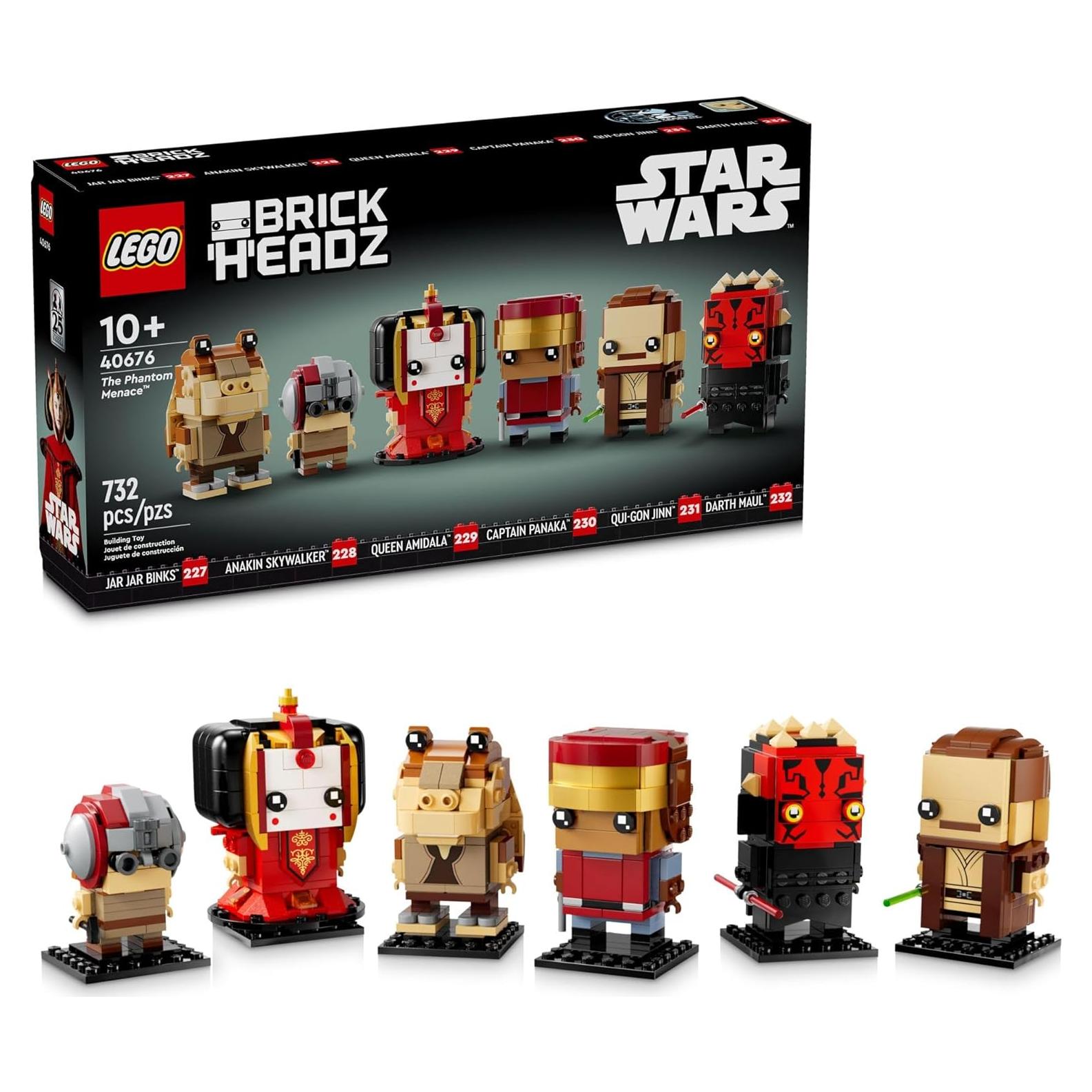 LEGO Star Wars BrickHeadz 40676 - 6 Figuras Coleccionables