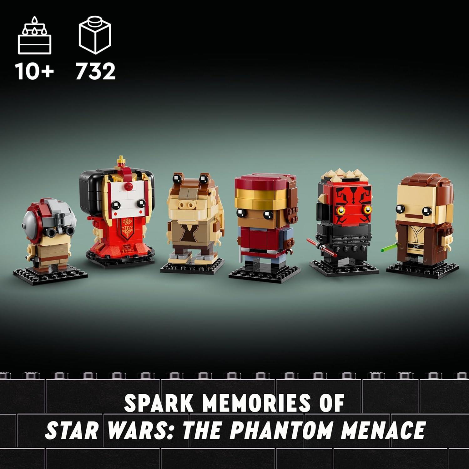 LEGO Star Wars BrickHeadz 40676 - 6 Figuras Coleccionables