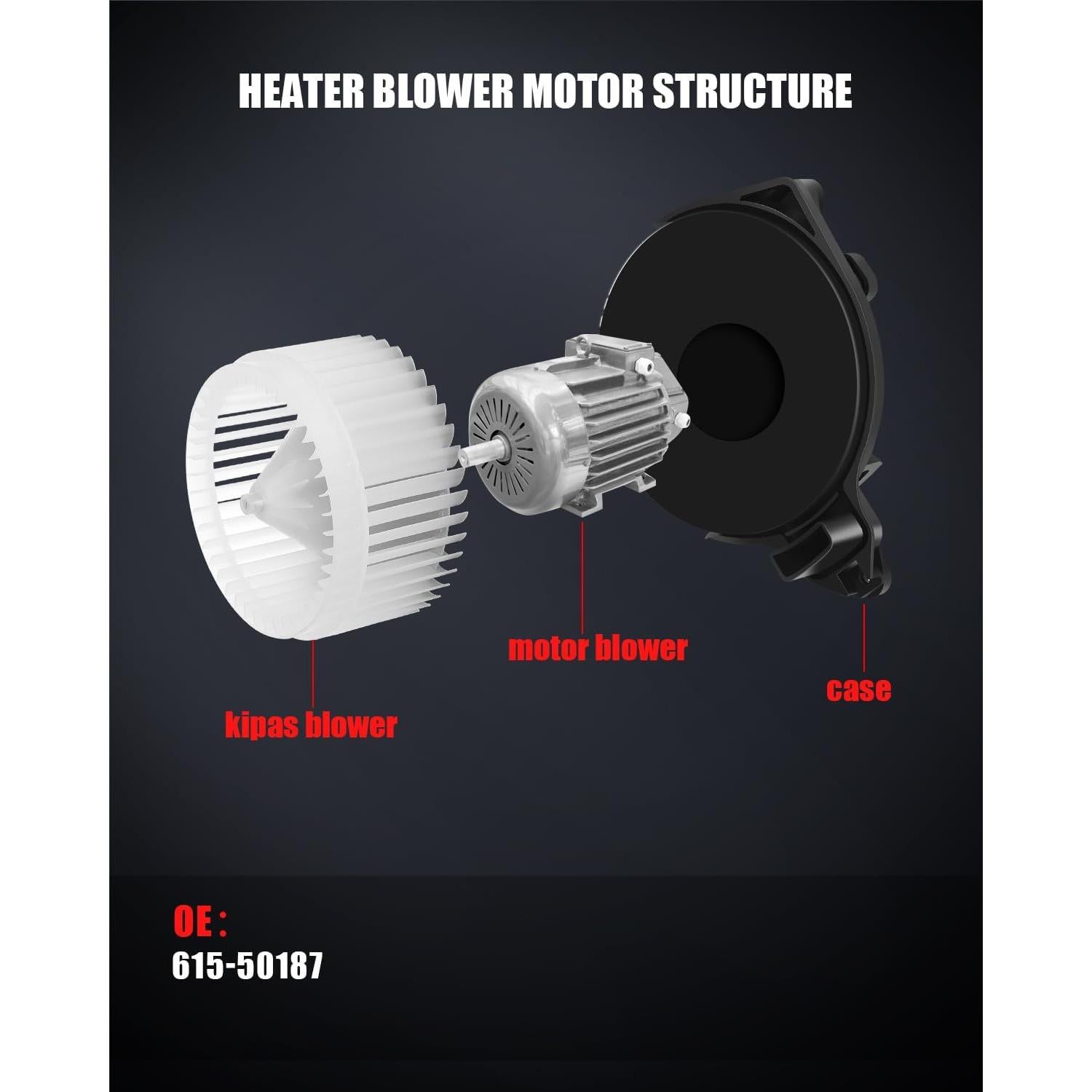 Motor de Soplador de Calefacción GDSMOTU para Toyota 2003-2008