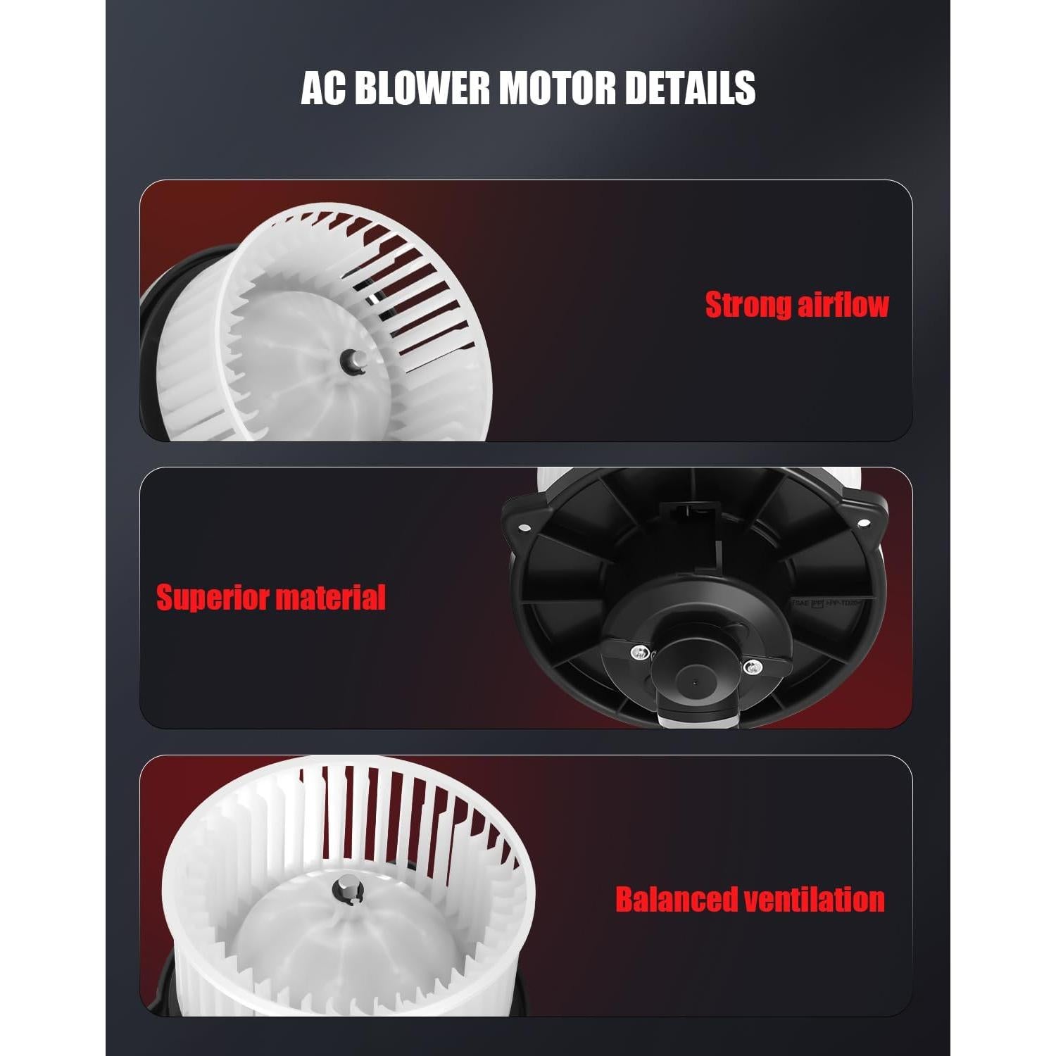 Motor de Soplador de Calefacción GDSMOTU para Toyota 2003-2008